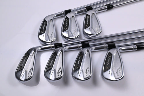Callaway Apex CB 24 Irons / 4-10i / X-Flex Project X IO 115 Shafts