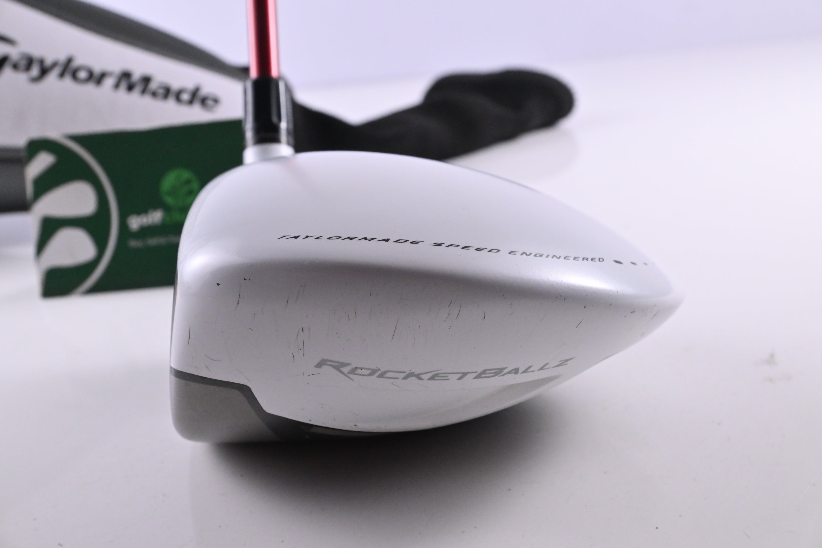 Left Hand Taylormade RBZ Driver / 9.5 Degree / X-Flex Fujikura Motore F1 55