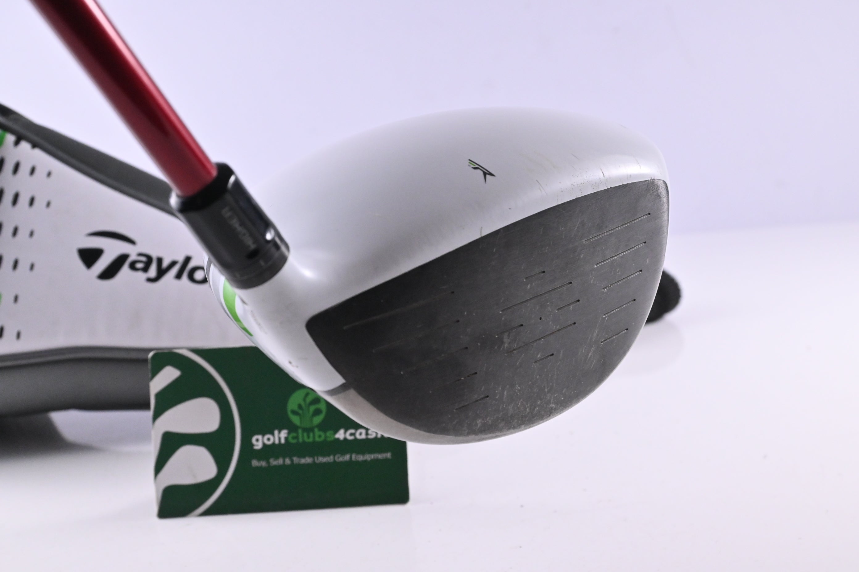 Left Hand Taylormade RBZ Driver / 9.5 Degree / X-Flex Fujikura Motore F1 55