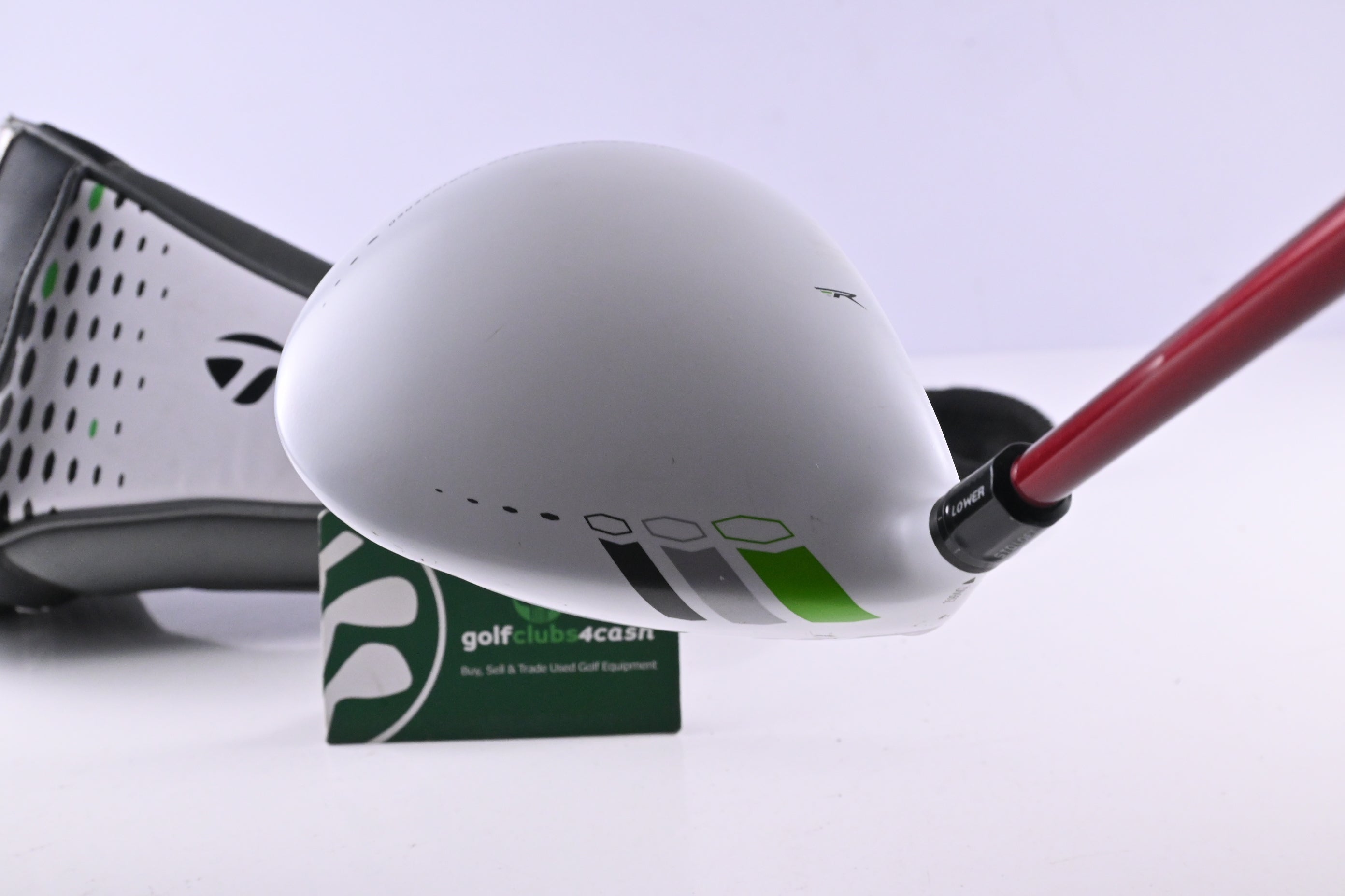 Left Hand Taylormade RBZ Driver / 9.5 Degree / X-Flex Fujikura Motore F1 55