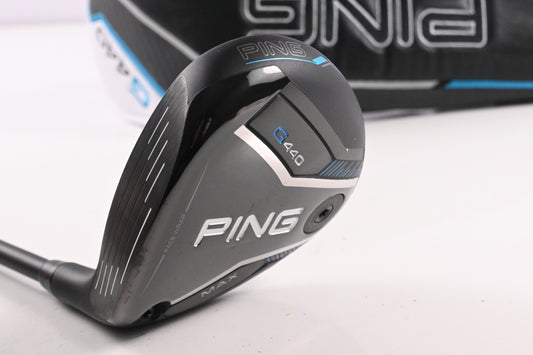 Left Hand Ping G440 Max #5 Wood / 19 Degree / Regular Flex Ping Alta CB Blue 65