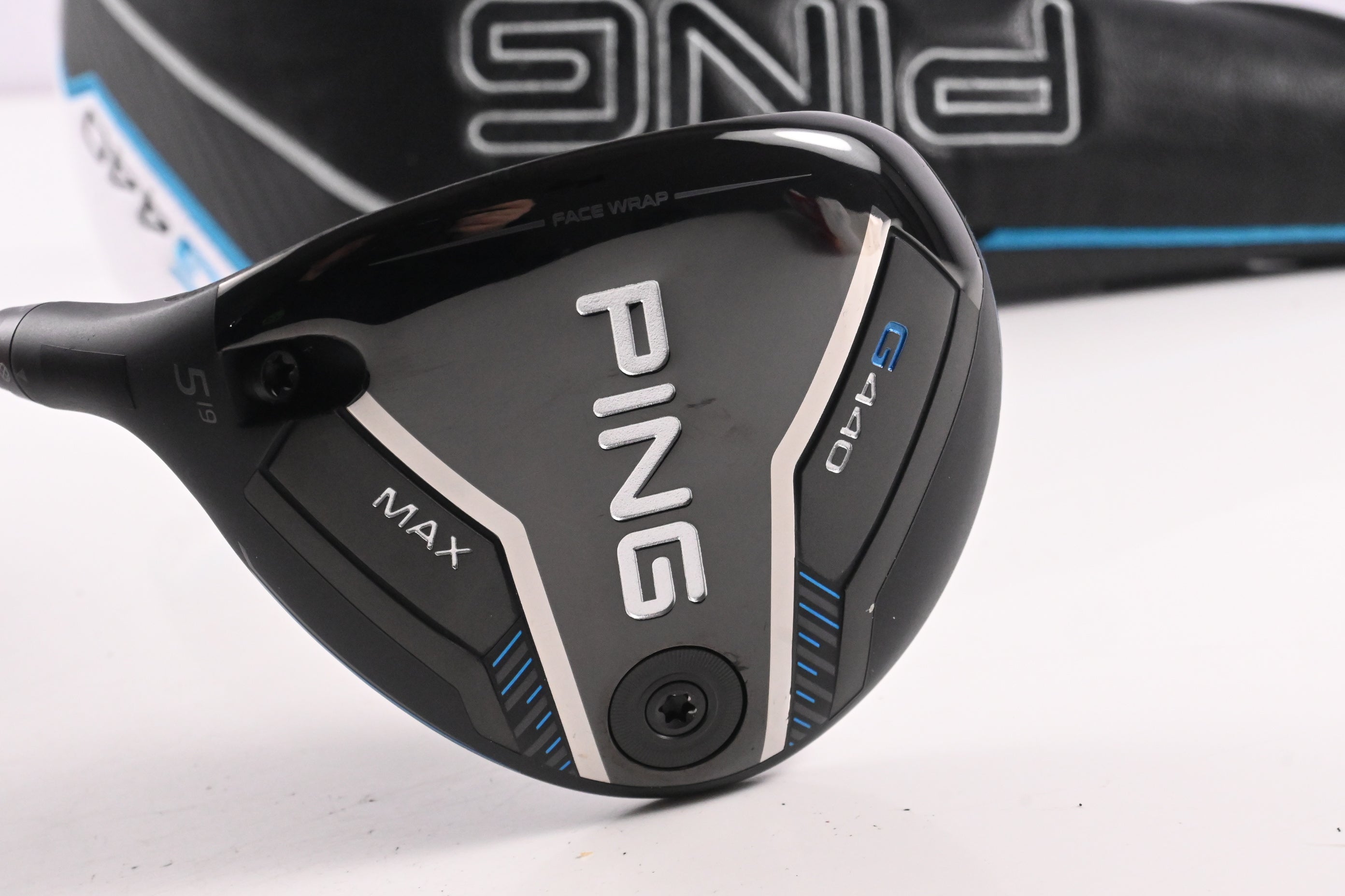 Left Hand Ping G440 Max #5 Wood / 19 Degree / Regular Flex Ping Alta CB Blue 65