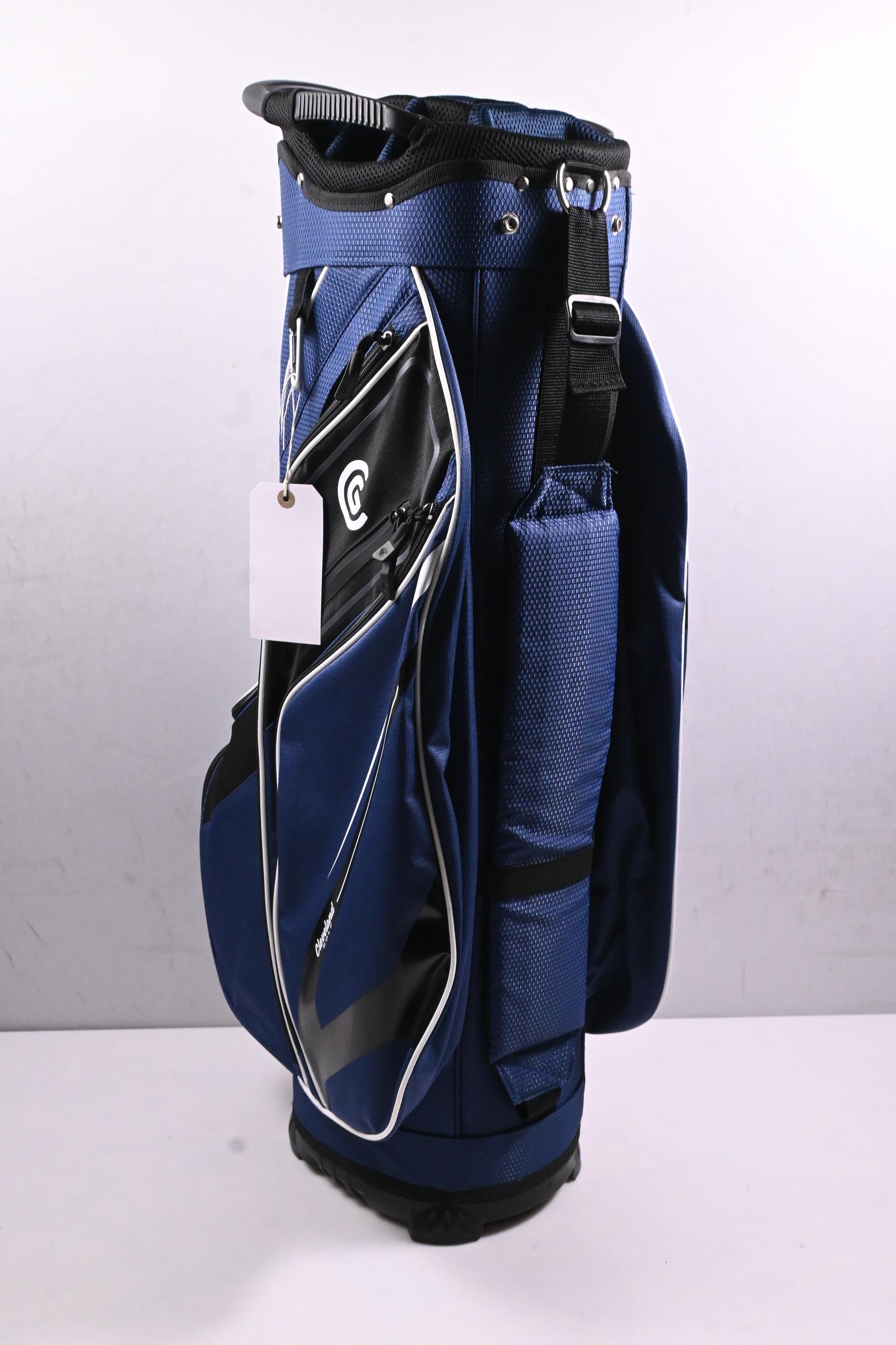 Cleveland Friday Cart Bag / 14-Way Divider / Black & Blue