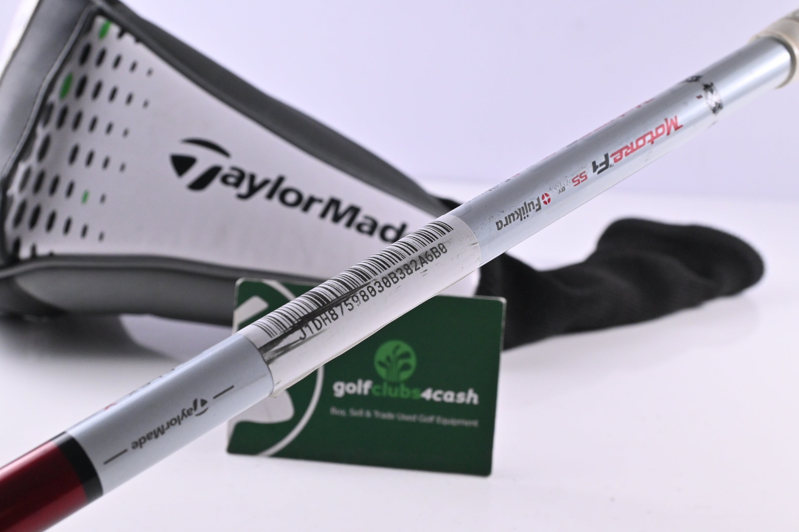 Left Hand Taylormade RBZ Driver / 9.5 Degree / X-Flex Fujikura Motore F1 55