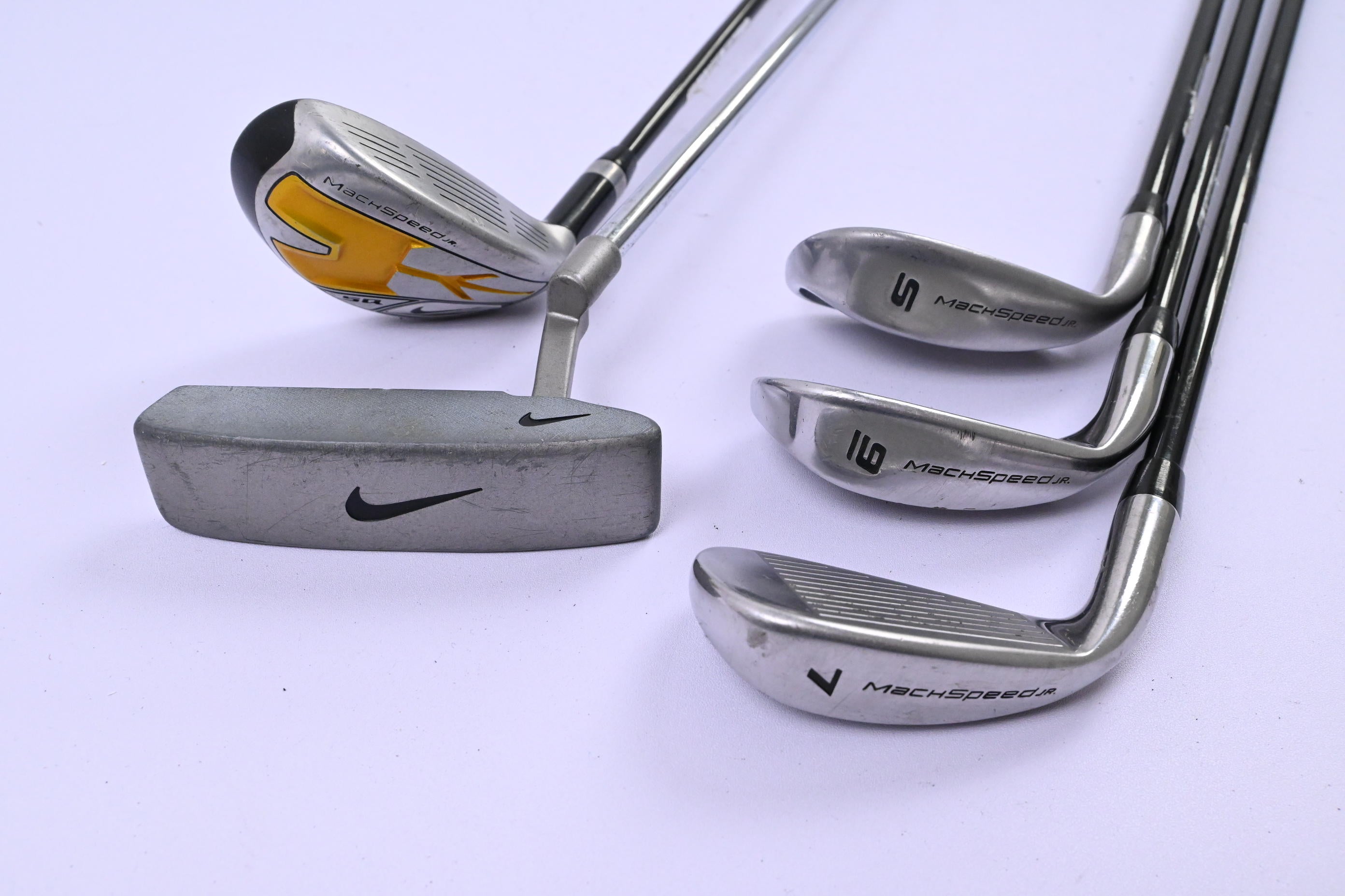 Junior Nike Machspeed Jr Package Set / Wood, Irons, Putter & Bag