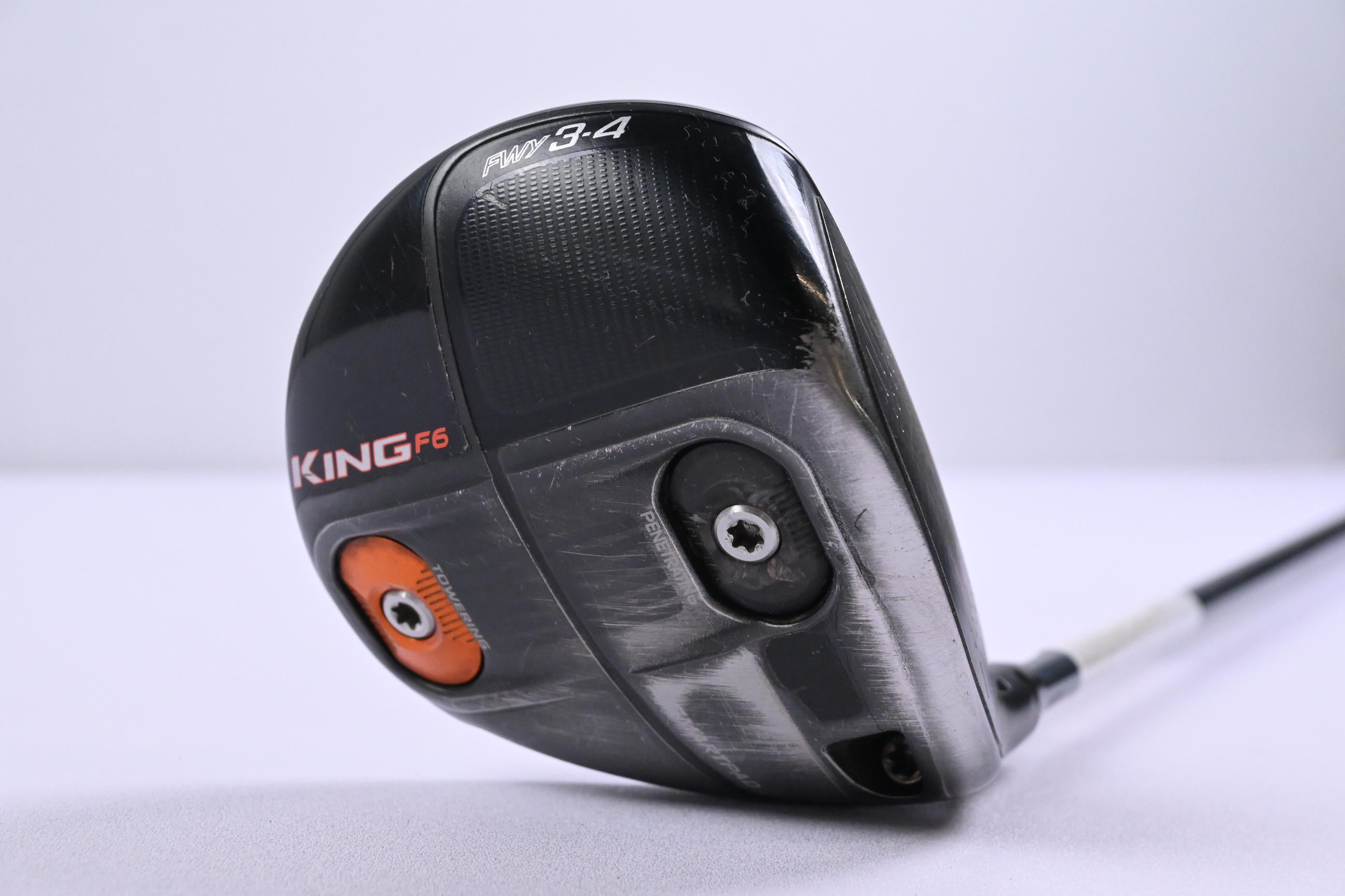 Cobra King F6 #3 Wood / 14.5 Degree / Stiff Flex OZIK MFS Q4 Red Tie 65 Shaft