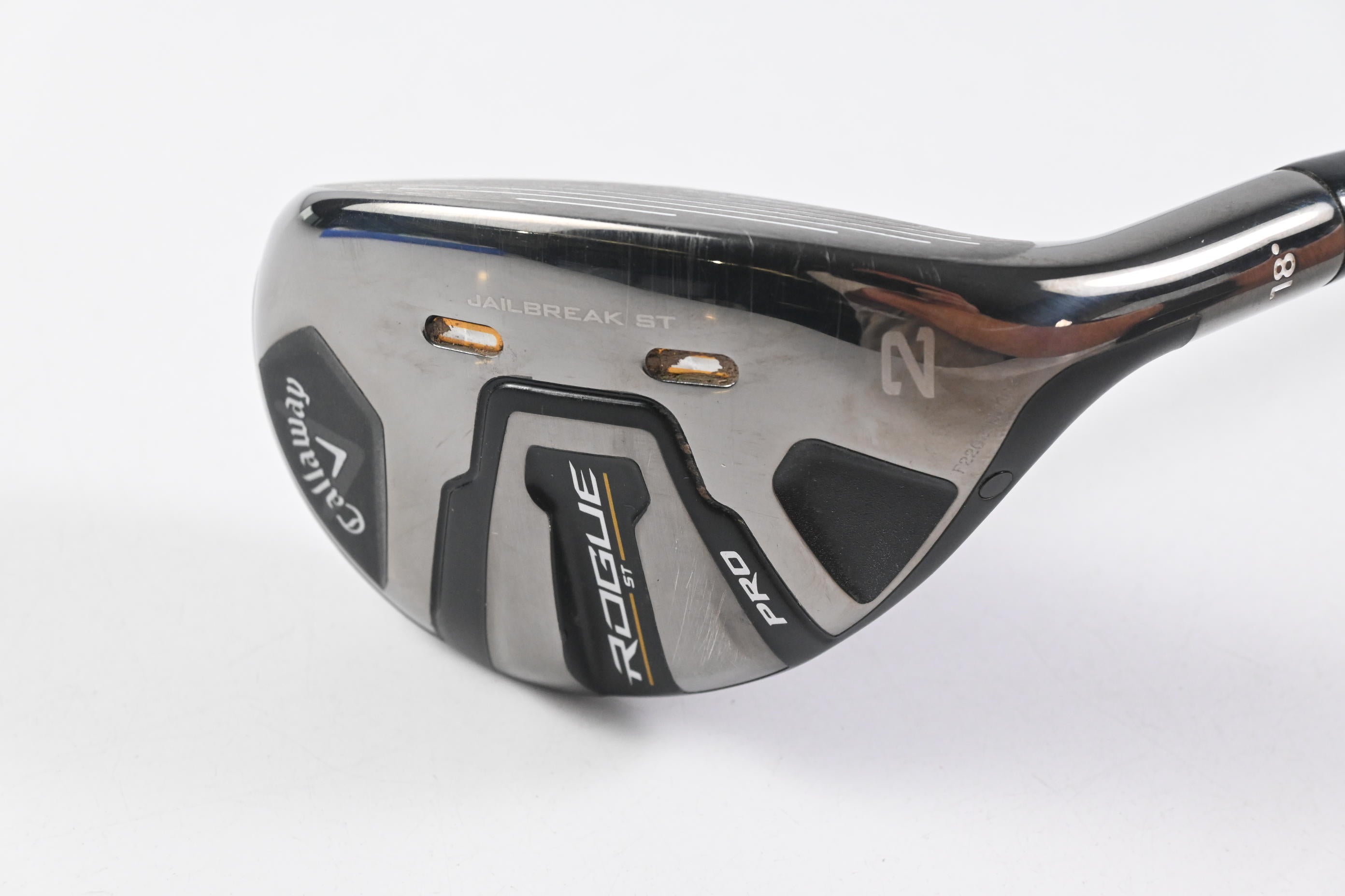 Callaway Rogue ST Pro #2 Hybrid / 18 Degree / Stiff Flex Tensei AV White 85 Shaft