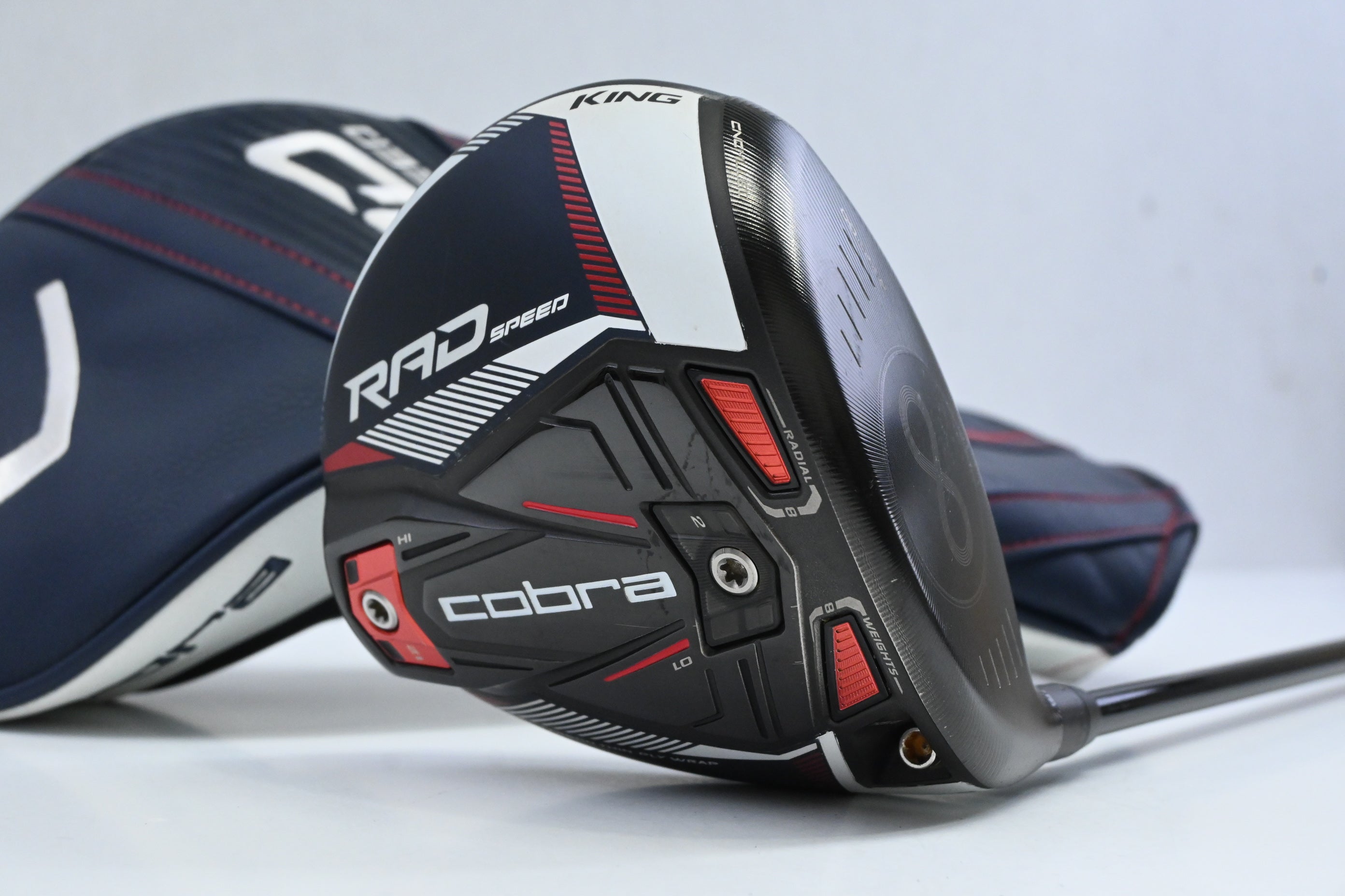 Cobra King Radspeed Driver / 10.5 Degree / Stiff Flex HZRDUS Smoke Blue RDX 60