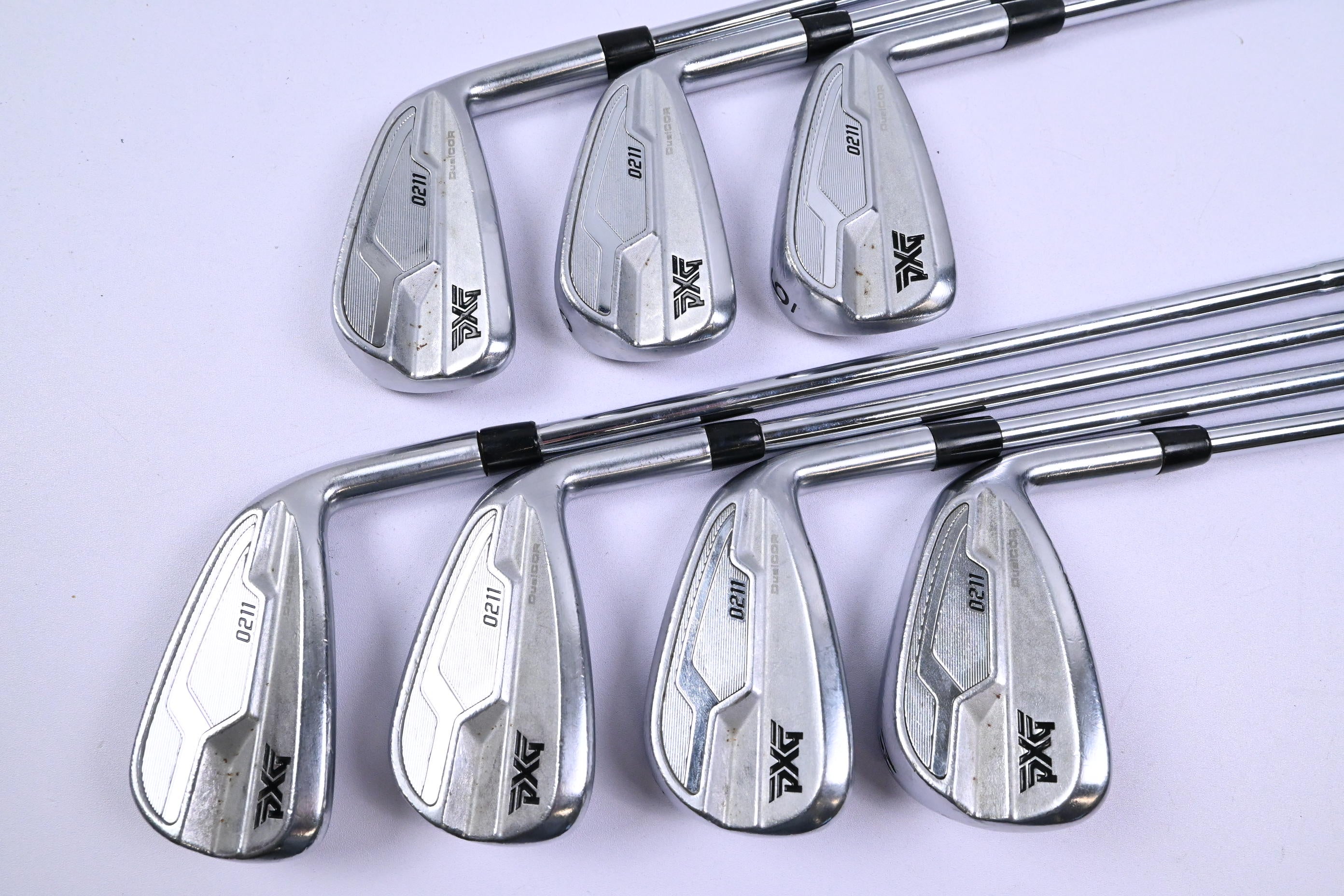 PXG 0211 DC Irons / 4-PW / Stiff Flex True Temper Elevate Tour Shafts