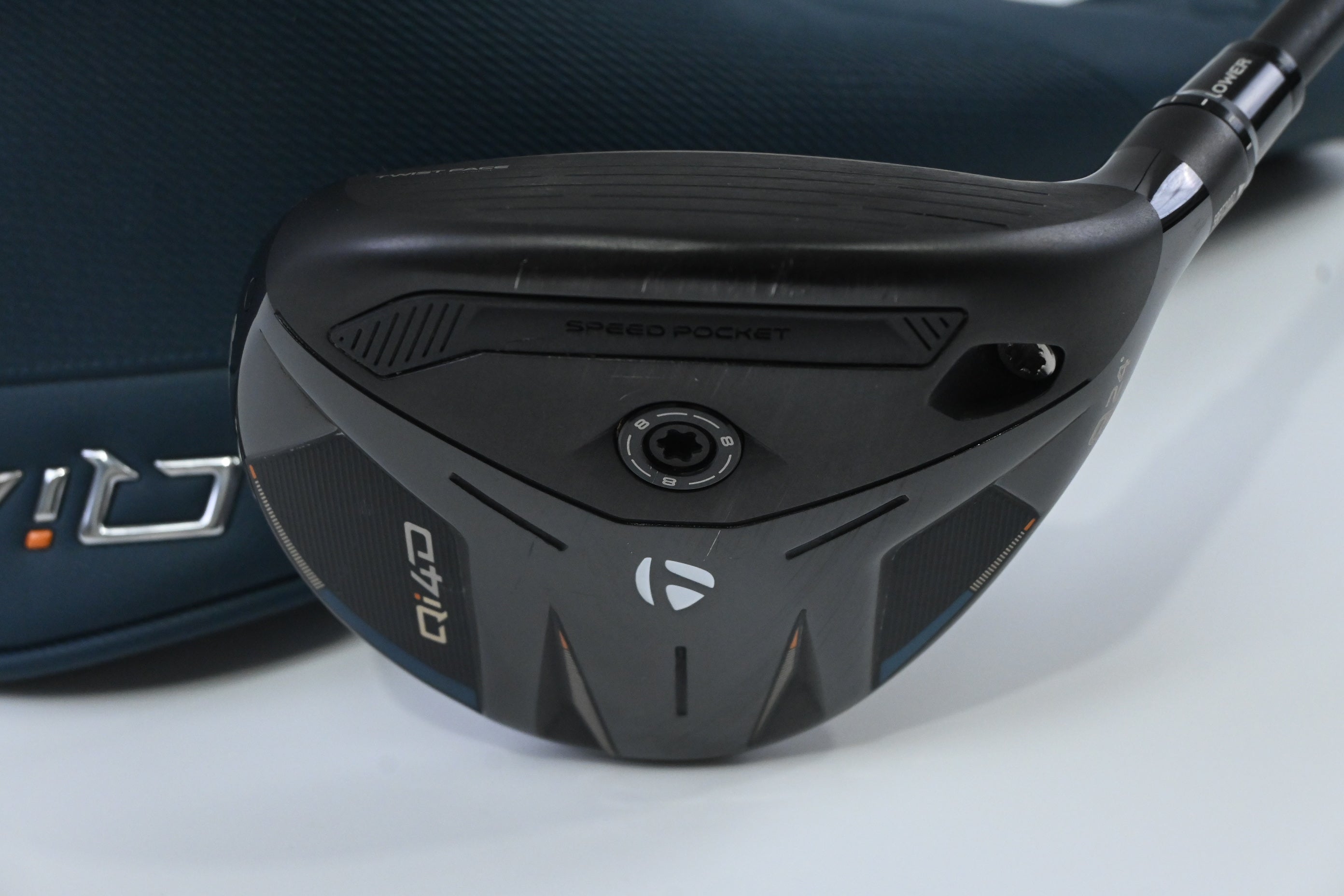 Taylormade Qi4D #9 Wood / 24 Degree / Regular Flex REAX White 55