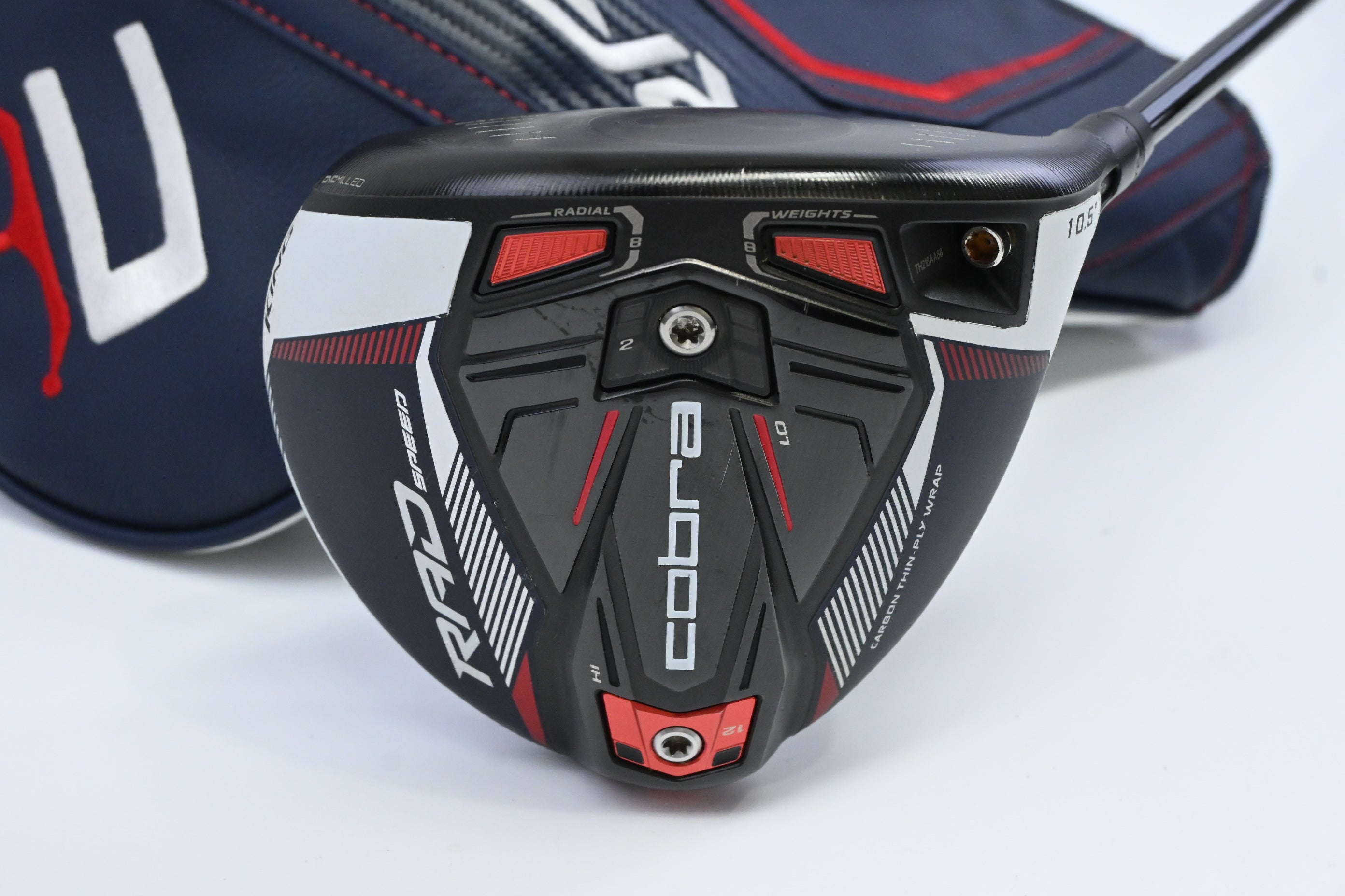 Cobra King Radspeed Driver / 10.5 Degree / Stiff Flex HZRDUS Smoke Blue RDX 60