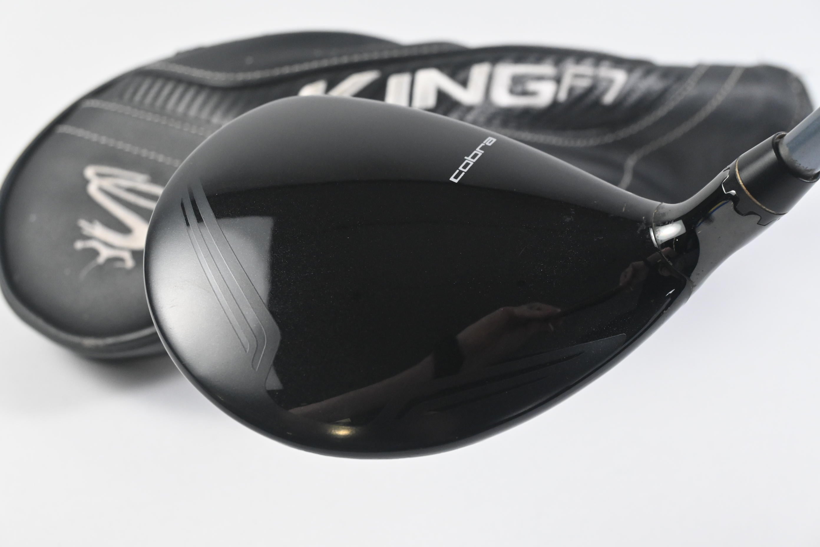 Left Hand Cobra King F7 #3-4 Wood / 13-16 Degree / Stiff Flex MFS White Tie X4