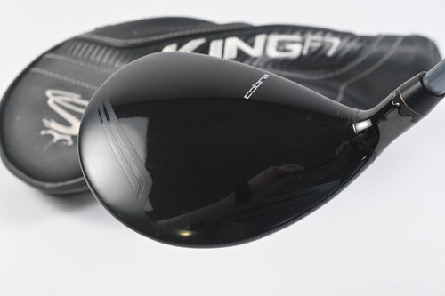 Left Hand Cobra King F7 #3-4 Wood / 13-16 Degree / Stiff Flex MFS White Tie X4