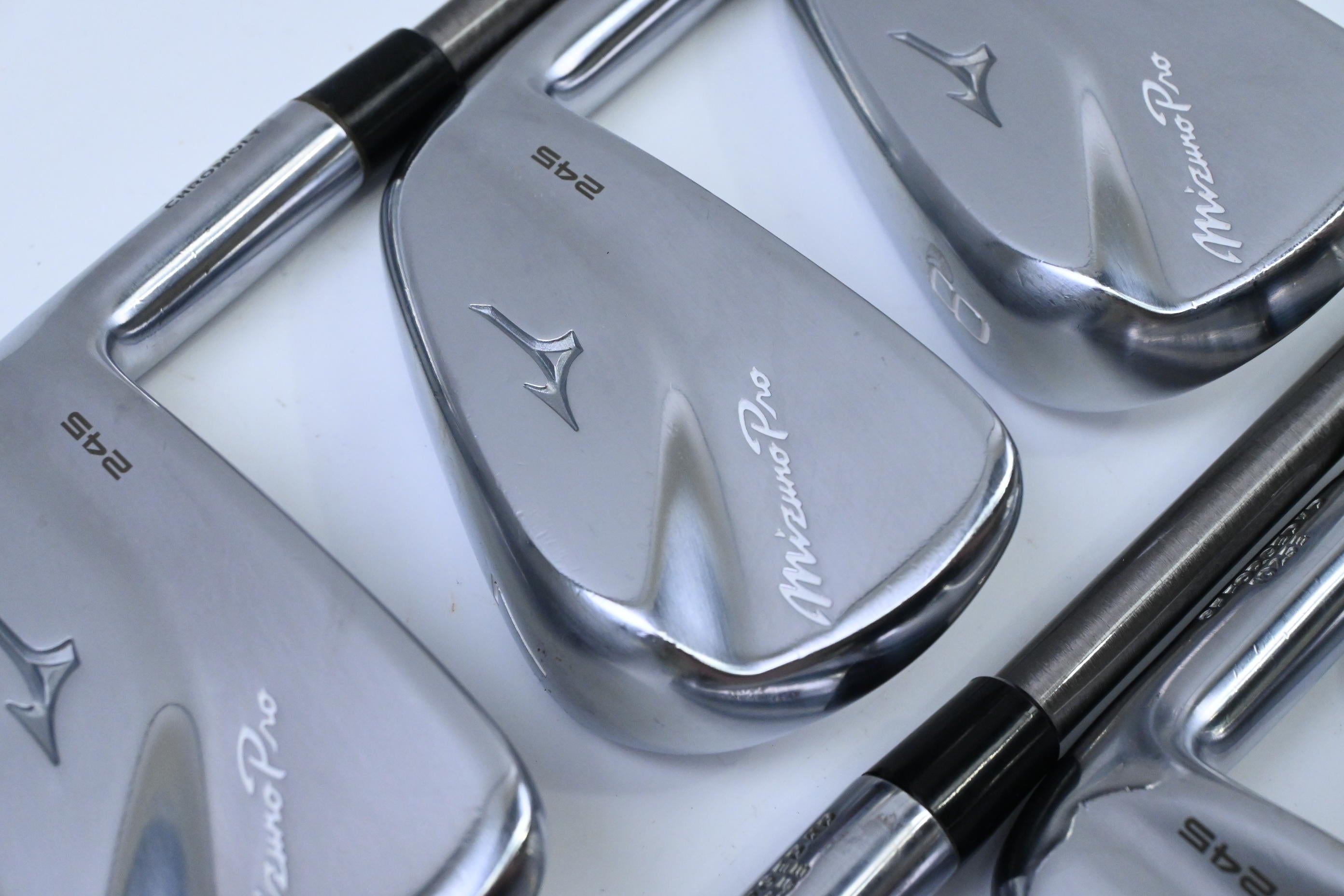 Mizuno Pro 245 Irons / 6-PW+GW / Senior Flex Steel Fiber i80 Shafts