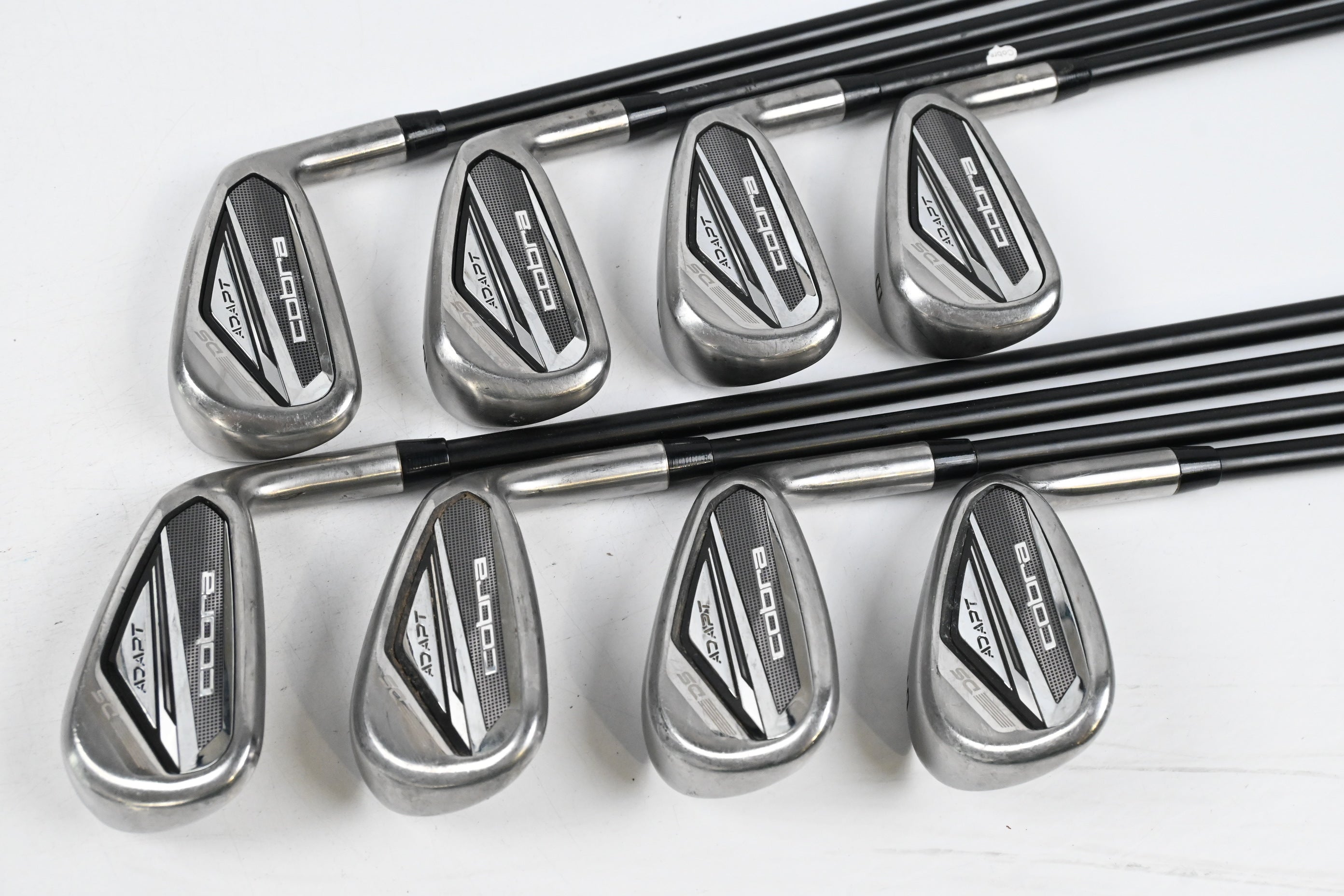 Cobra DS-Adapt Irons / 5-PW+GW+SW / Regular Flex KBS PGI 75 Shafts