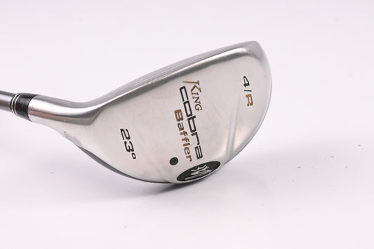 Left Hand Cobra Baffler #4 Hybrid / 23 Degree / Regular Flex Aldila NV HL 65