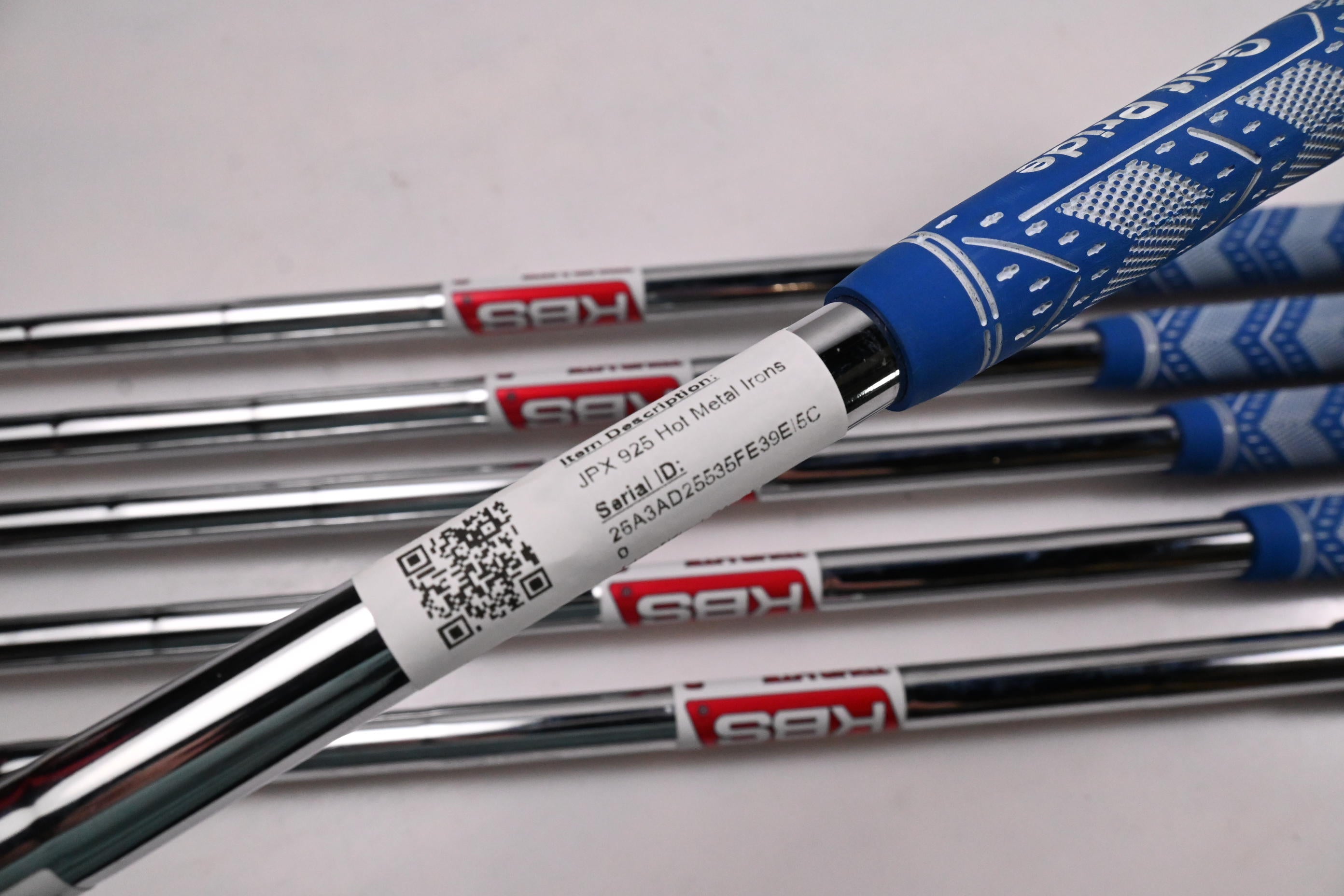 Mizuno JPX 925 Hot Metal Irons / 5-PW / Regular Flex KBS Tour Lite Shafts