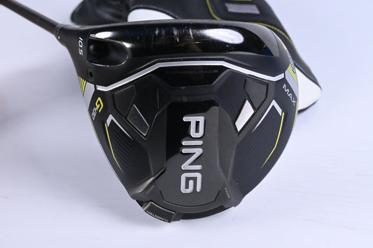 Left Hand Ping G430 Max Driver / 10.5 Degree / Regular Flex Ping Alta CB Black