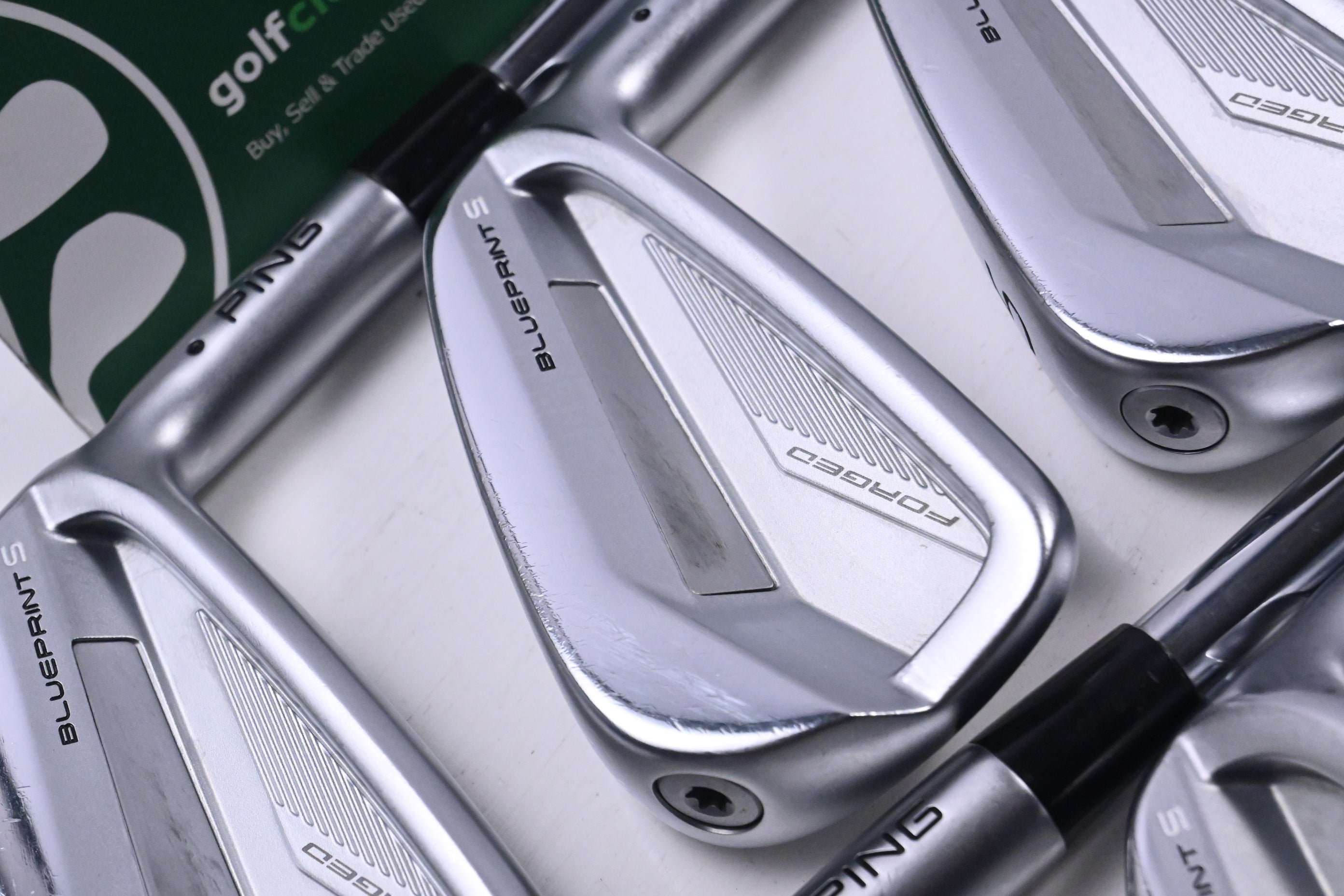 Ping Blueprint S Irons / 3-PW / Black Dot / X-Flex Project X Rifle Precision