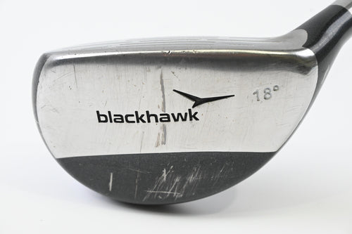 MD Golf Blackhawk #3 Hybrid / 18 Degree / Regular Flex UST Blackhawk Shaft