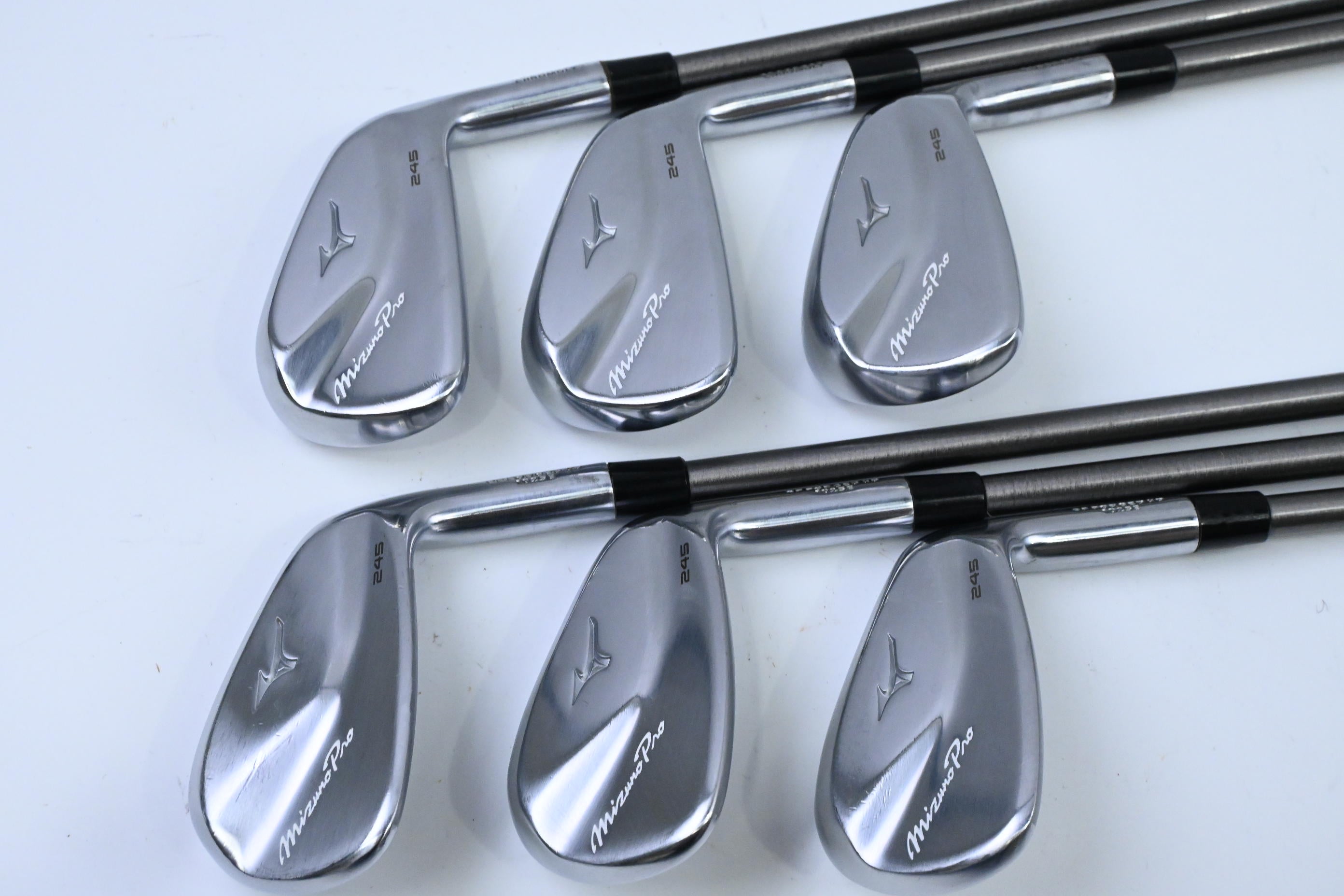 Mizuno Pro 245 Irons / 6-PW+GW / Senior Flex Steel Fiber i80 Shafts