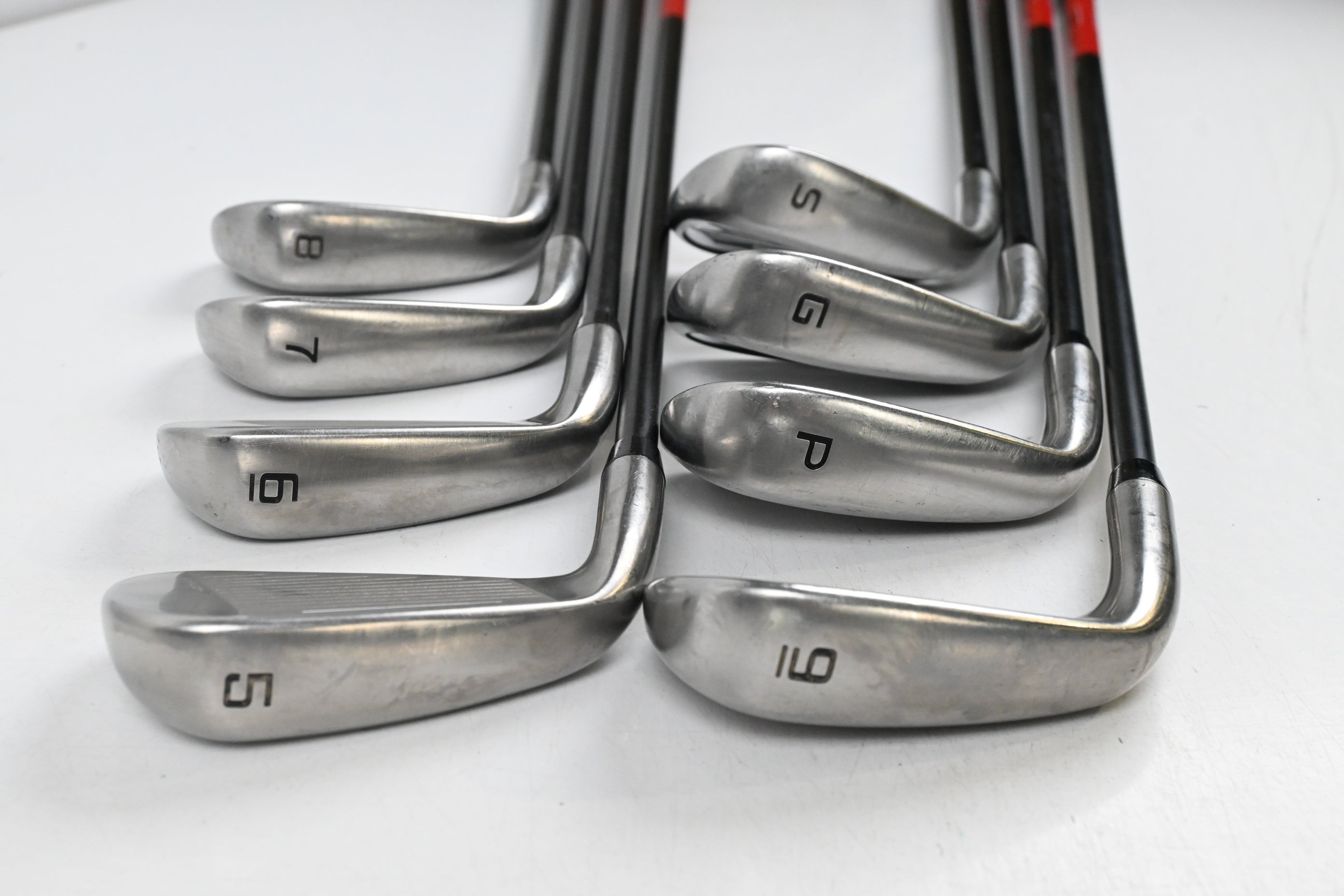 Cobra DS-Adapt Irons / 5-PW+GW+SW / Regular Flex KBS PGI 75 Shafts