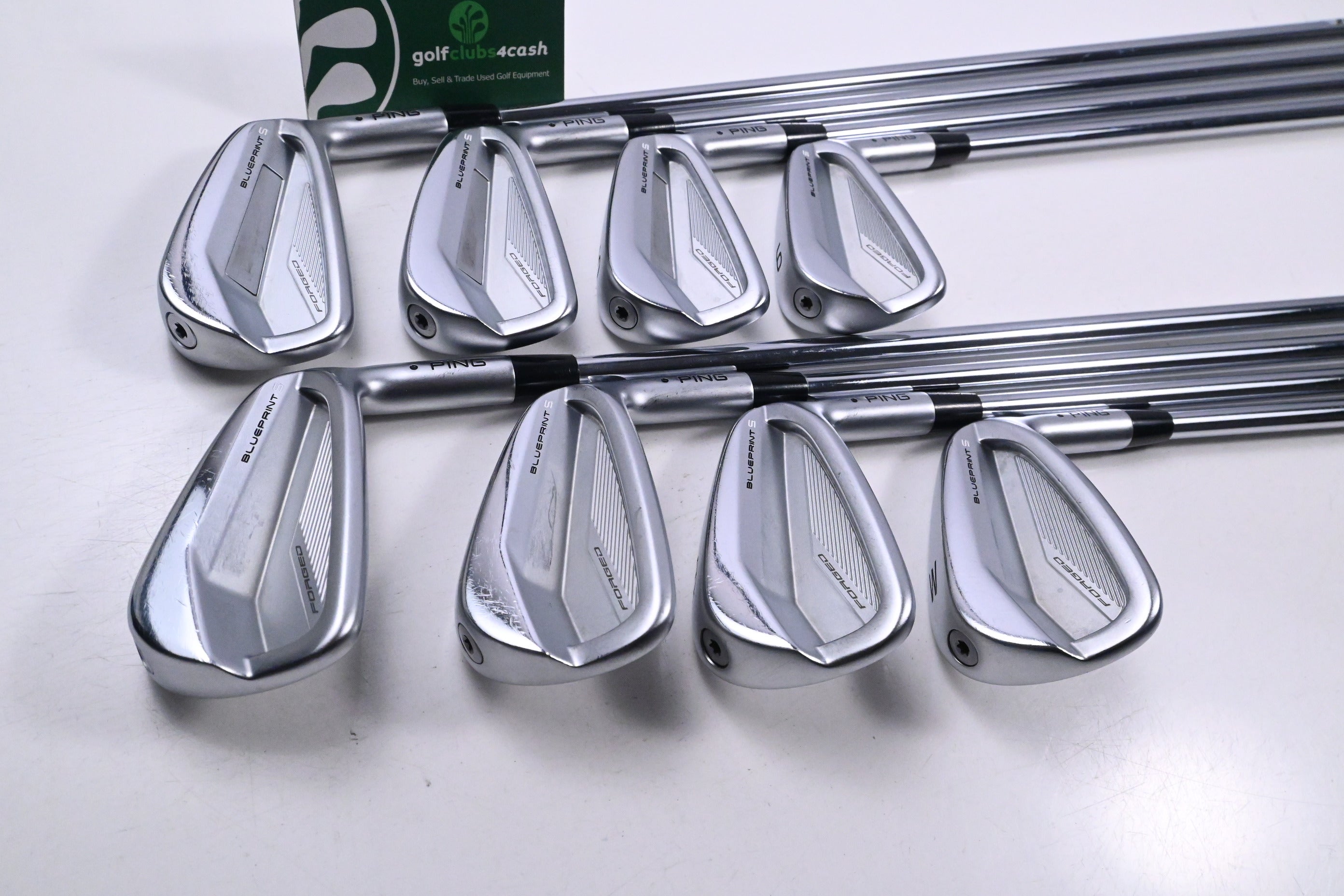 Ping Blueprint S Irons / 3-PW / Black Dot / X-Flex Project X Rifle Precision