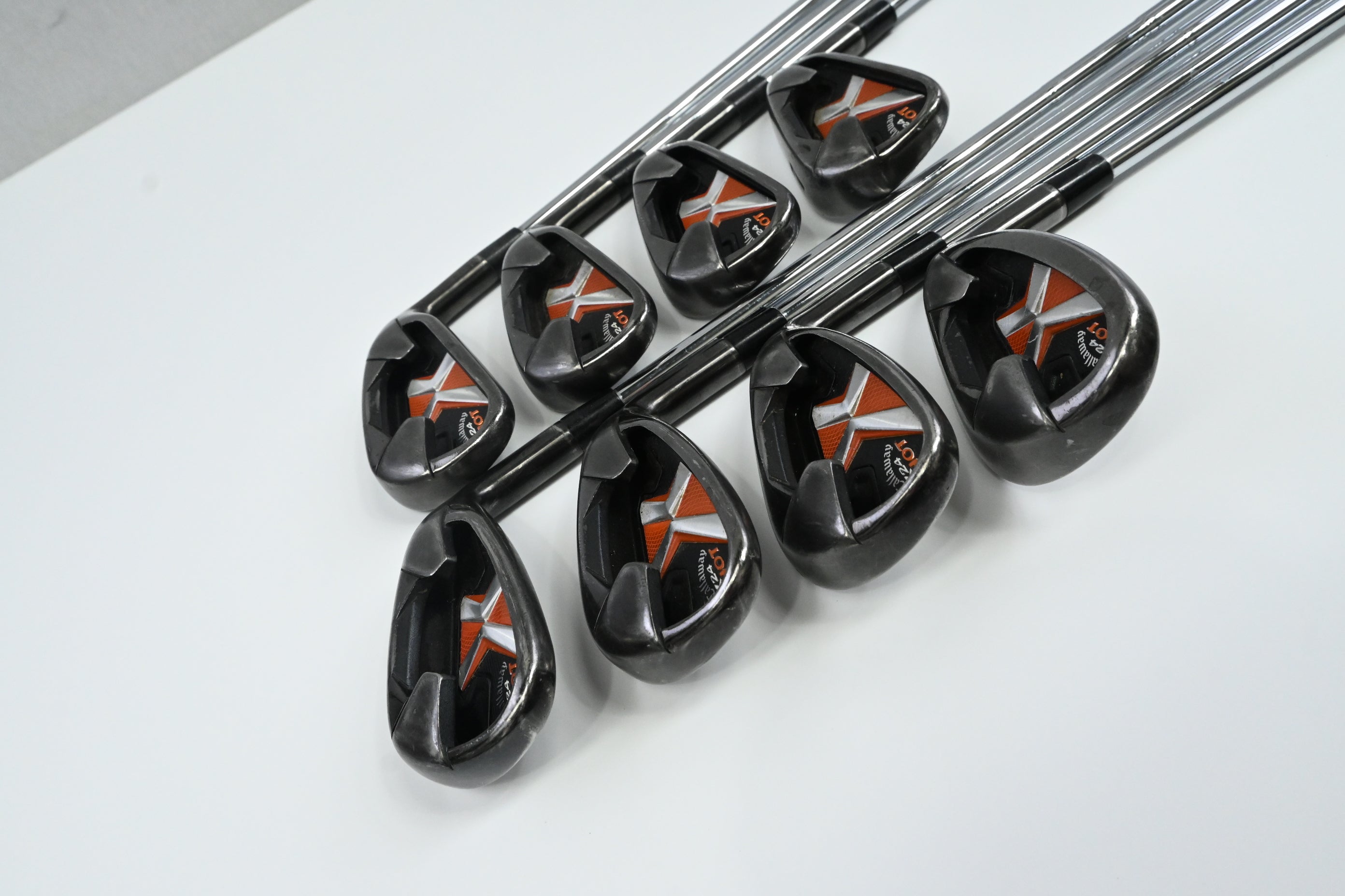 Callaway X-24 Hot Irons / 4-PW+SW / Uniflex Callaway X Shafts