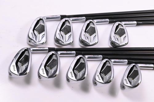 Ping G430 Irons / 5-PW+45°+50°+54° / Red Dot / Regular Flex Ping Alta CB Black