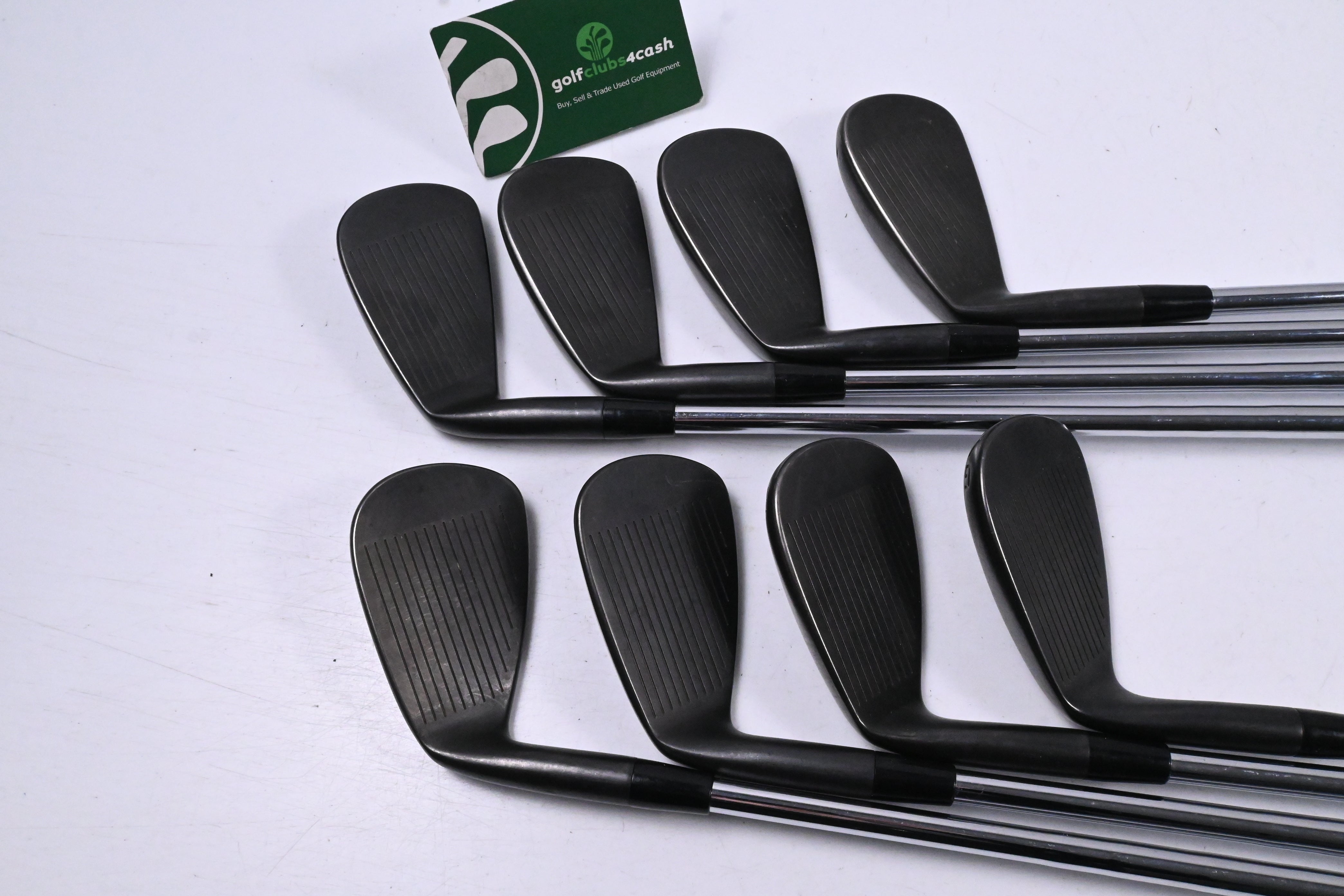 Cobra King Forged Tec 2023 Black Irons / 4-PW+GW / Stiff Flex KBS $-Taper Lite