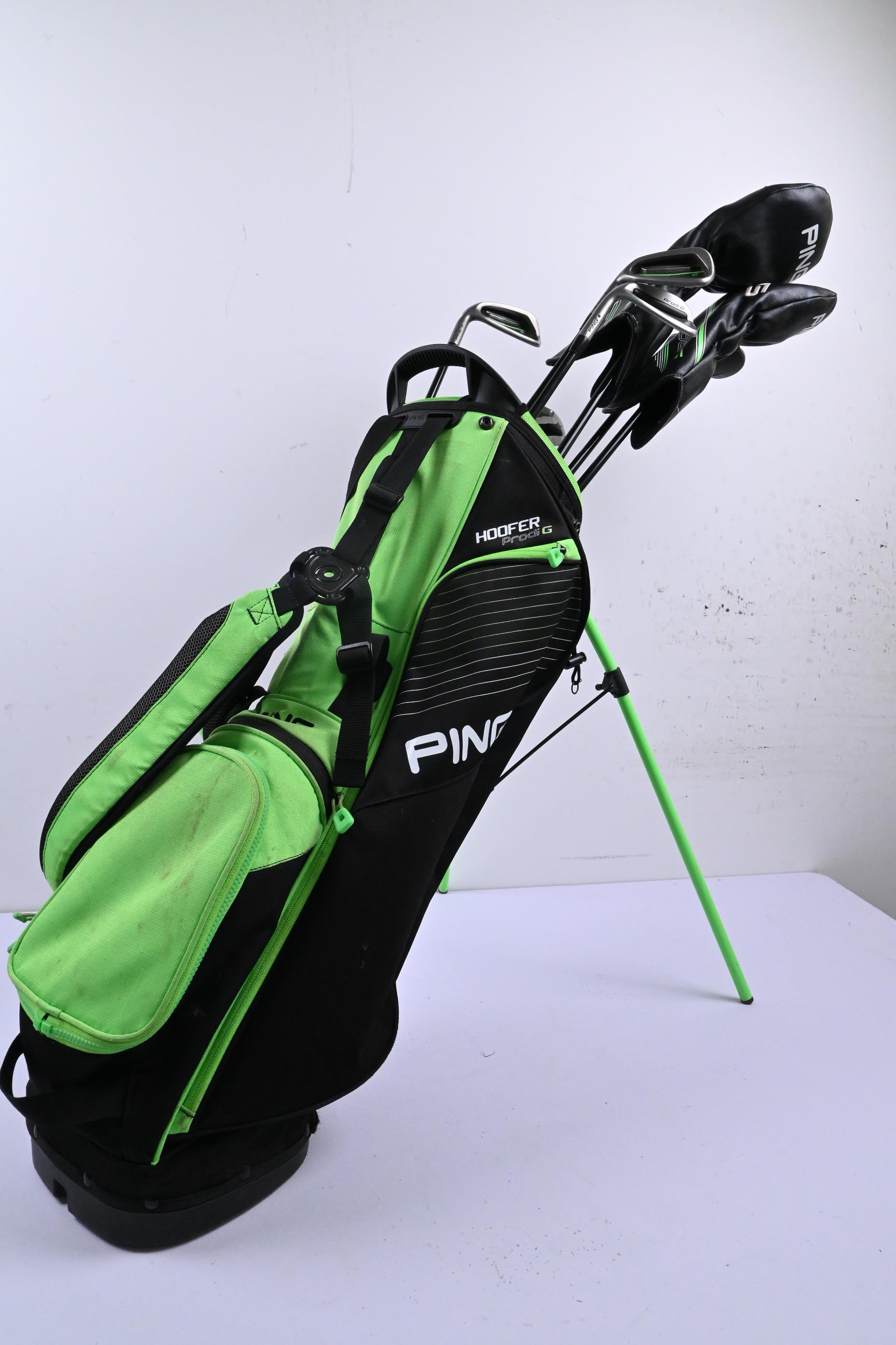 Left Hand Junior Ping Prodi G Package Set / Woods, Hybrid, Irons Putter & Bag