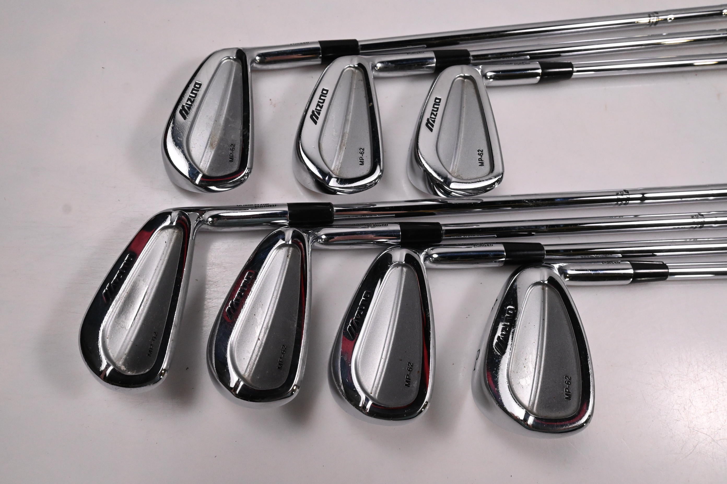 Mizuno MP-62 Irons / 4-PW / Stiff Flex Dynamic Gold S300 Shafts