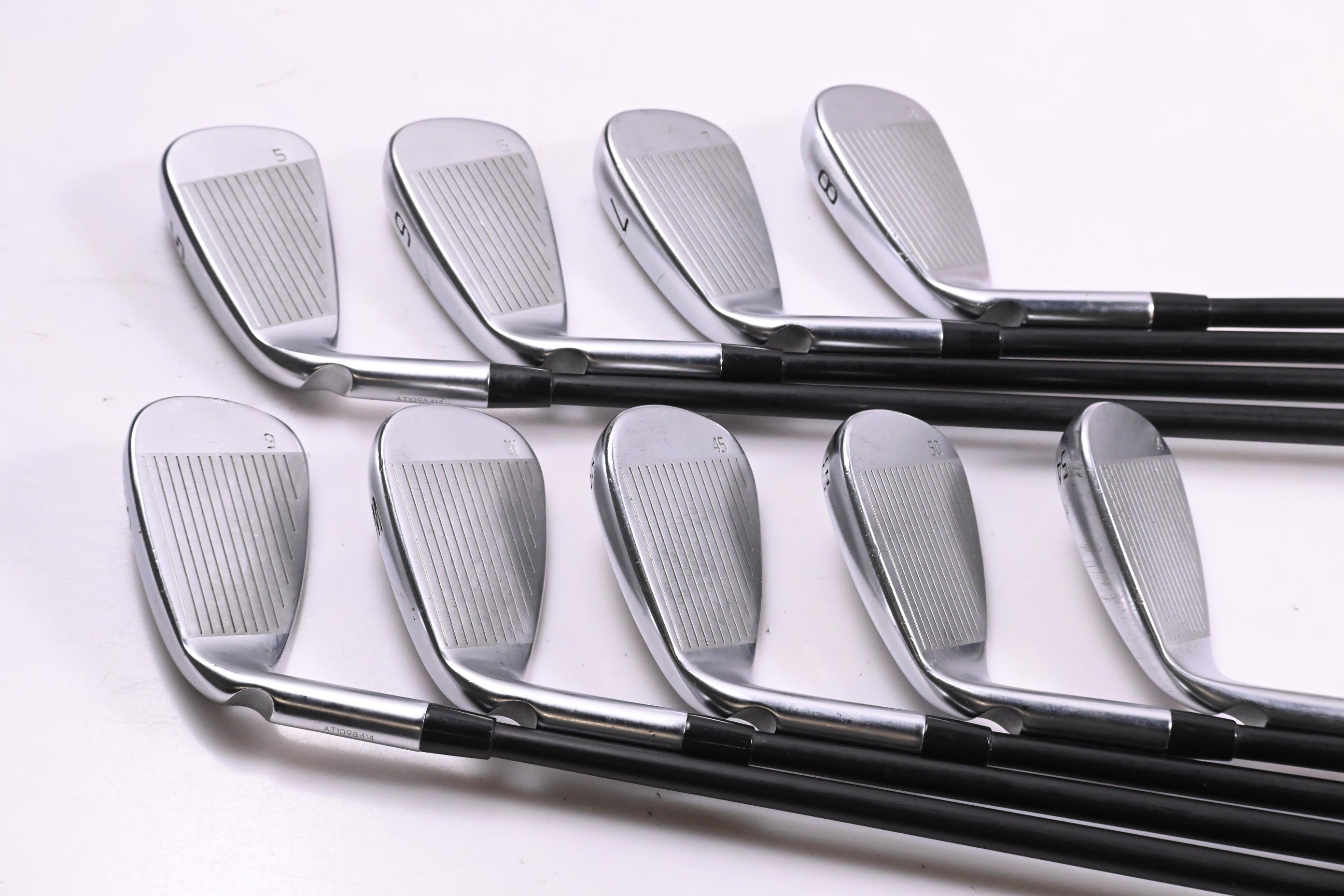 Ping G430 Irons / 5-PW+45°+50°+54° / Red Dot / Regular Flex Ping Alta CB Black