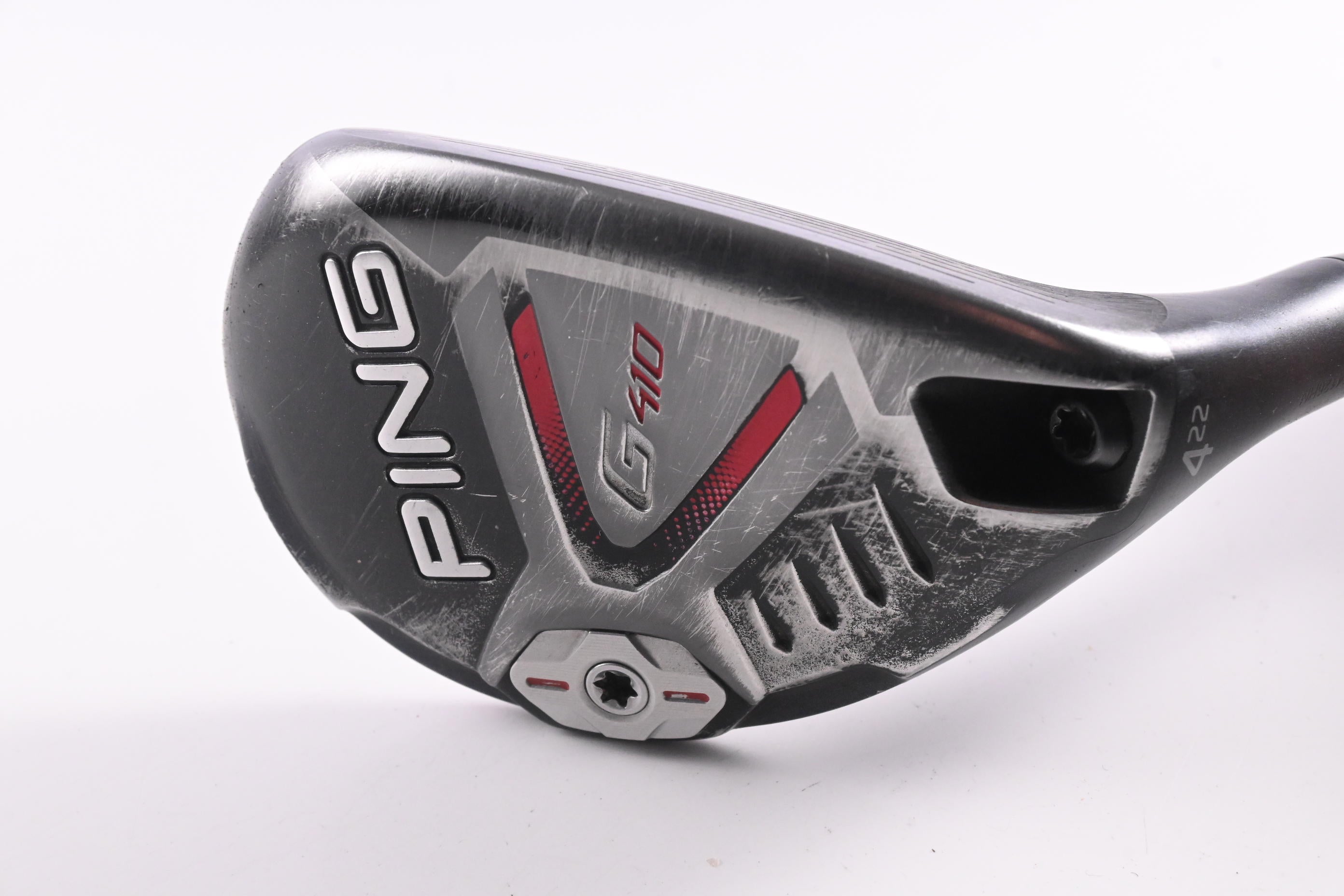 Ping G410 #4 Hybrid / 22 Degree / Regular Flex Ping Alta CB Red 70 Shaft