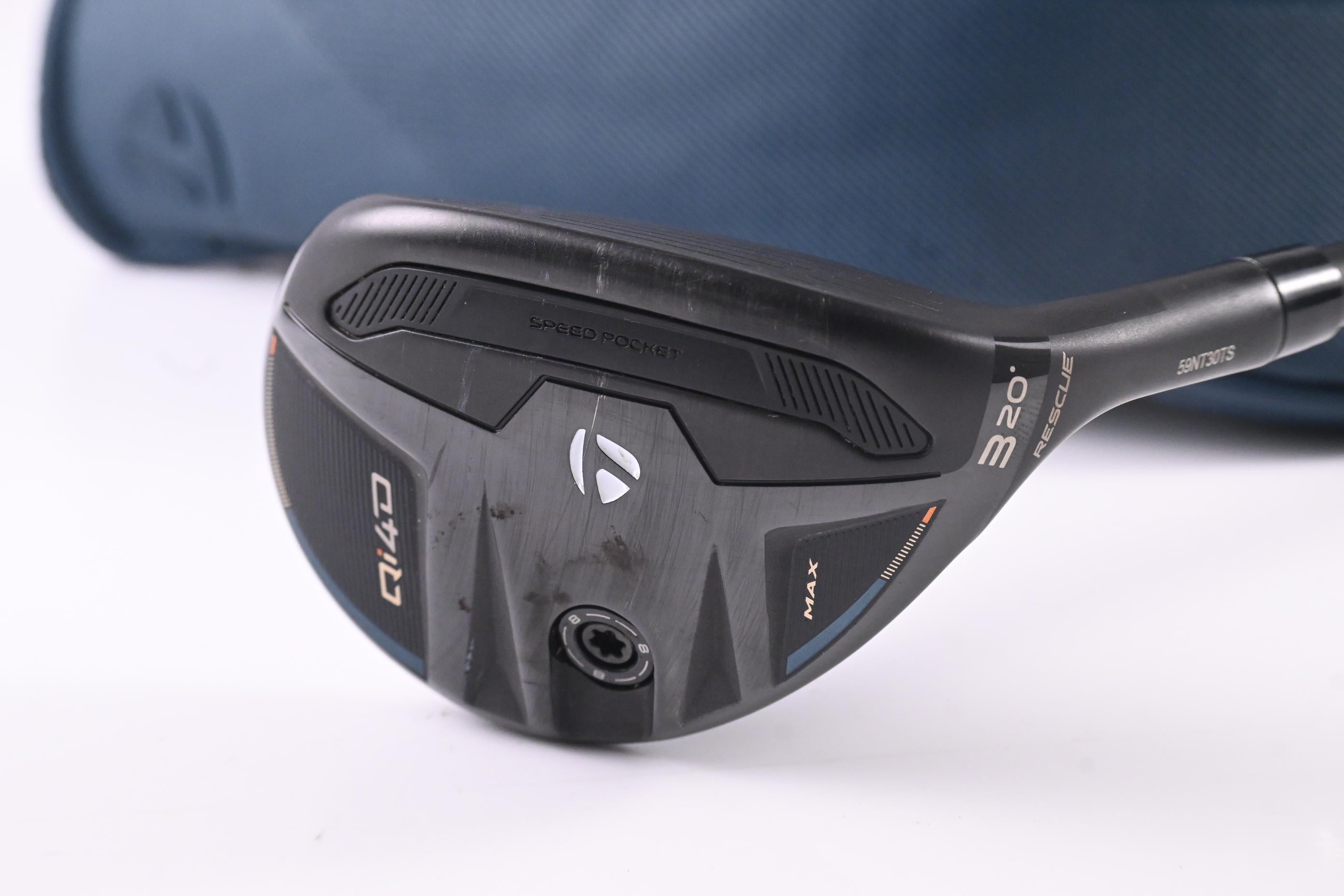 Taylormade Qi4D #3 Hybrid / 20 Degree / Regular Flex KBS Reax 50 Shaft