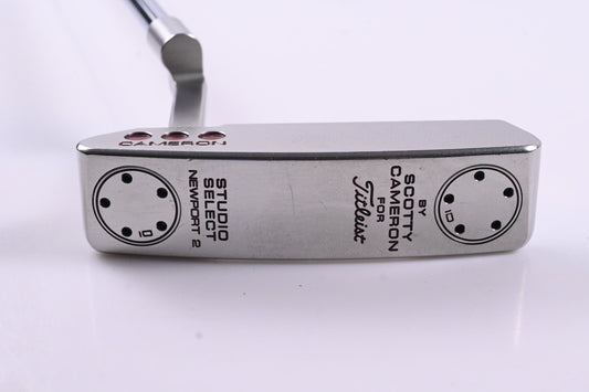 Left Hand Scotty Cameron Studio Select Newport 2 Putter / 34 Inch