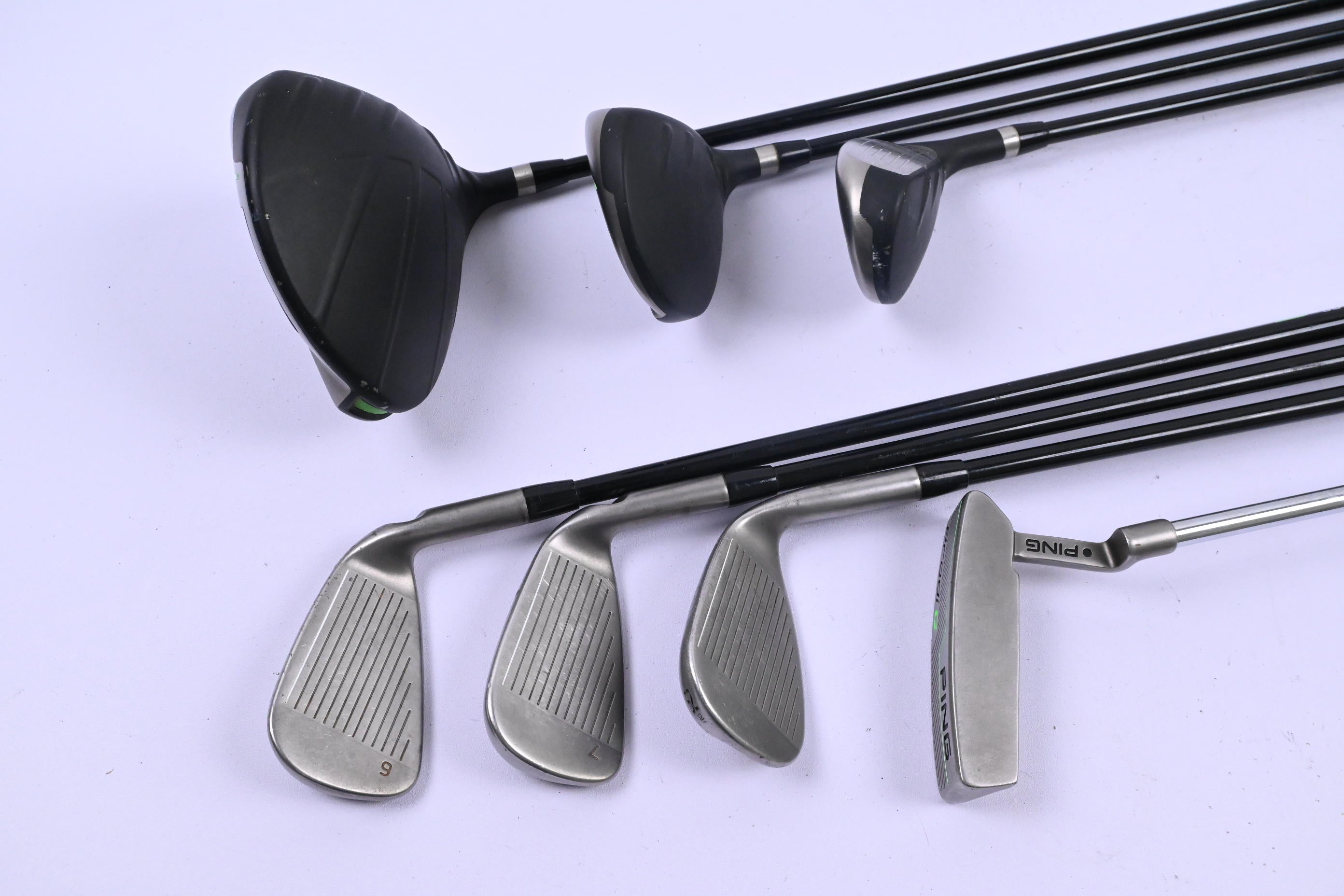 Left Hand Junior Ping Prodi G Package Set / Woods, Hybrid, Irons Putter & Bag