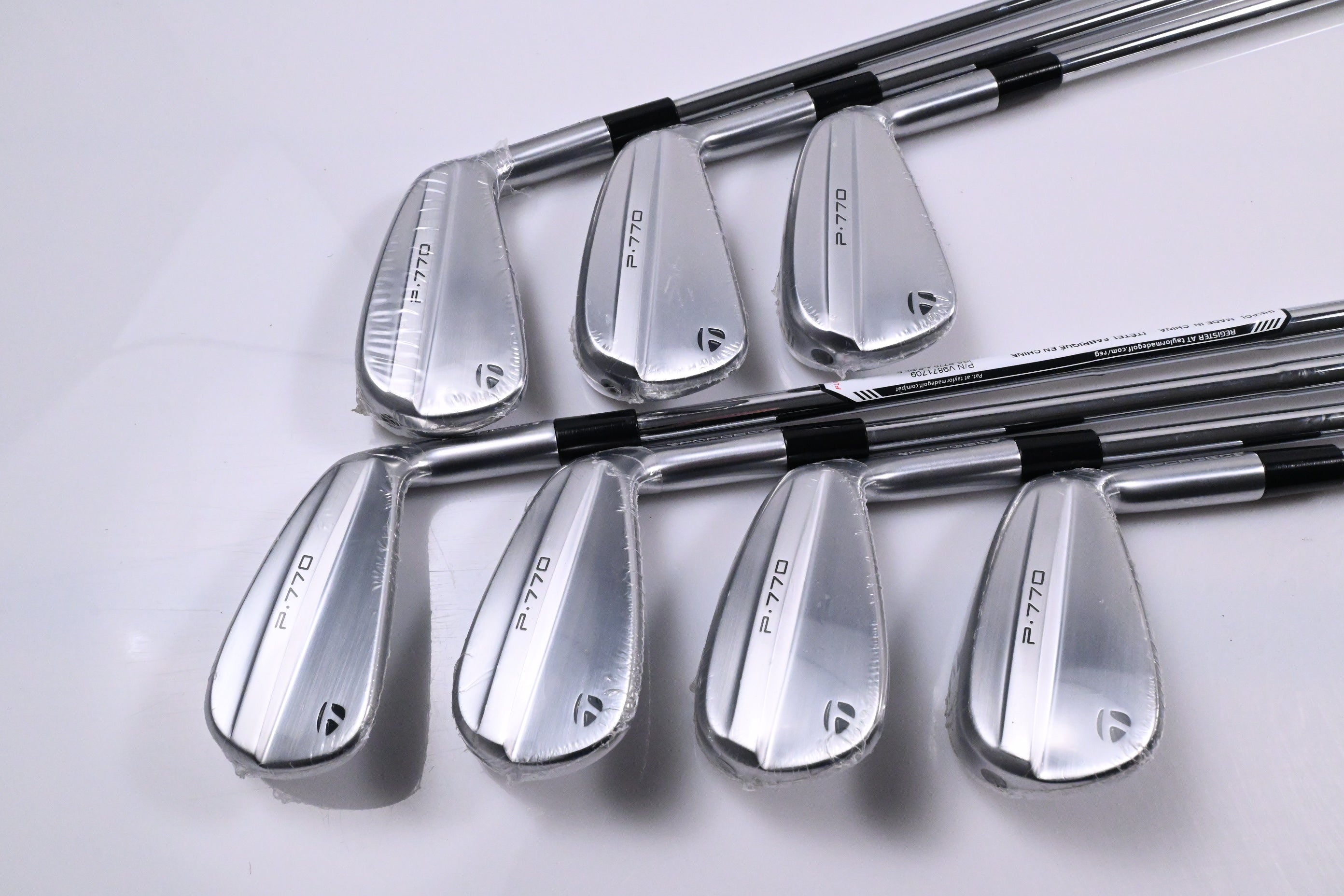 Taylormade P770 2024 Irons / 4-PW / Stiff Flex Dynamic Gold Mid 115 S300 Shafts
