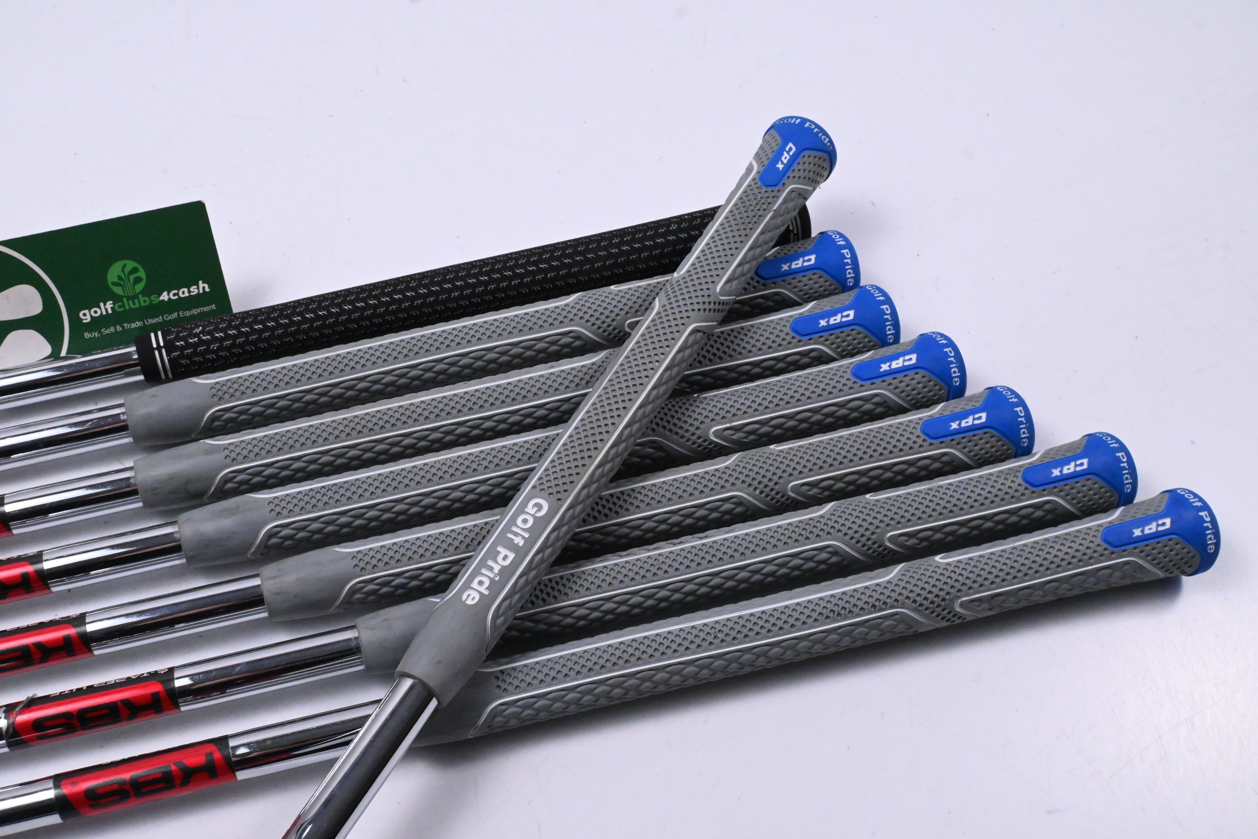 Cobra King Forged Tec 2023 Black Irons / 4-PW+GW / Stiff Flex KBS $-Taper Lite