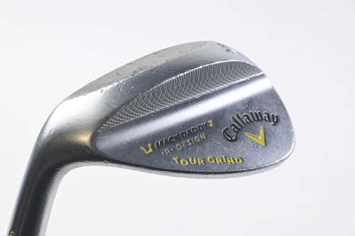 Left Hand Callaway Mack Daddy 2 Lob Wedge / 58 Degree / Wedge Flex Dynamic Gold