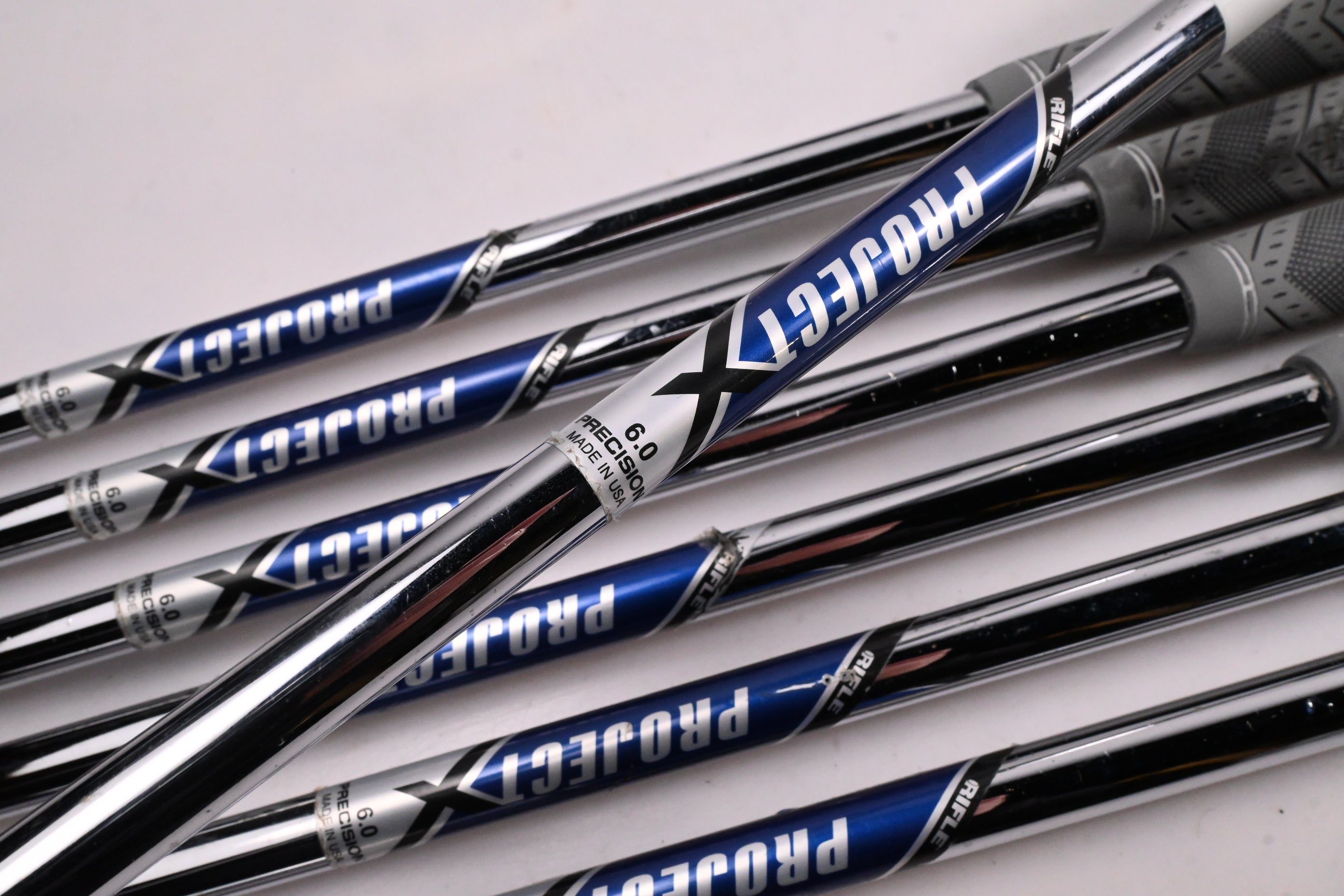 Callaway Rogue Irons / 4-PW / Stiff Flex Project X Precision Shafts