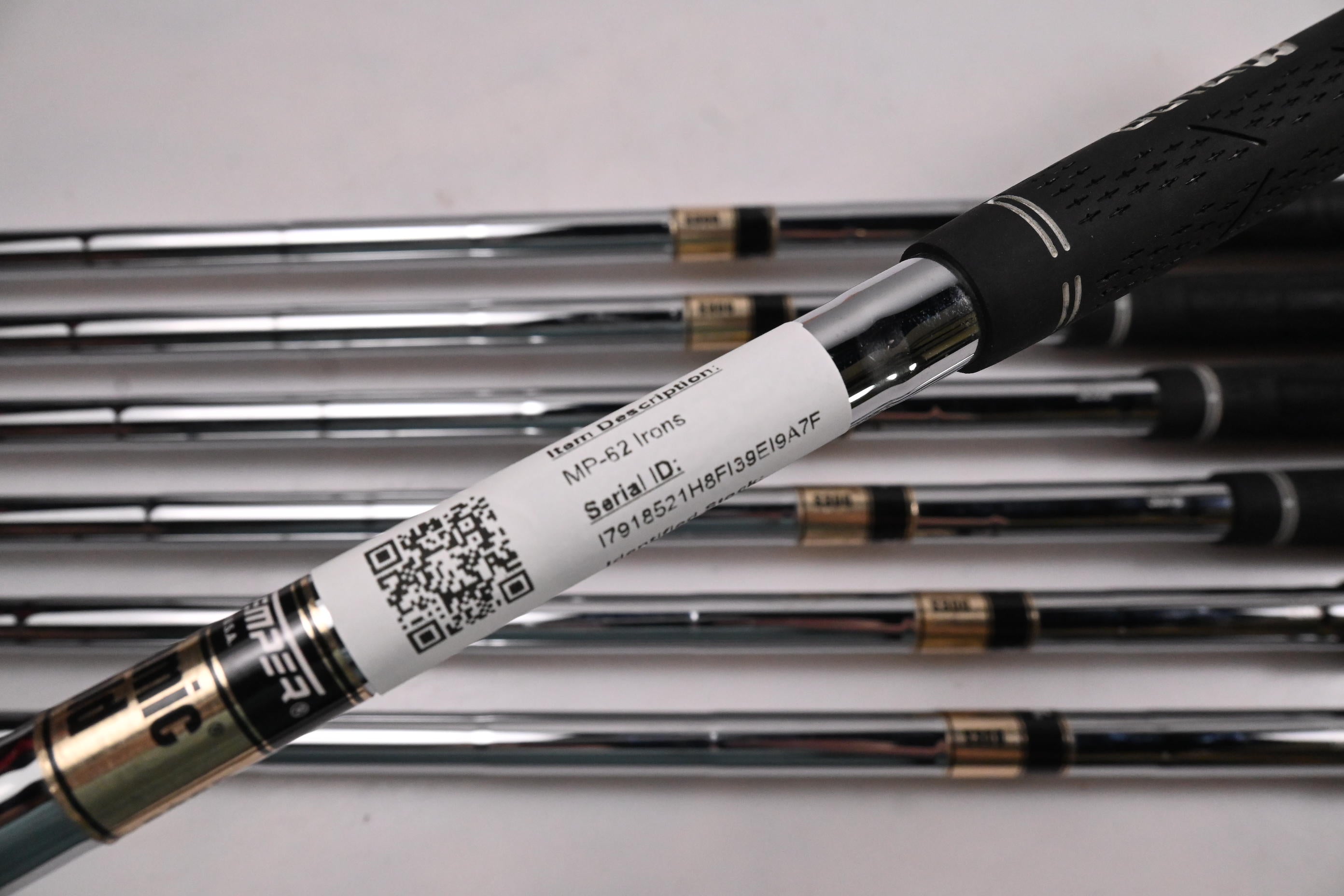 Mizuno MP-62 Irons / 4-PW / Stiff Flex Dynamic Gold S300 Shafts