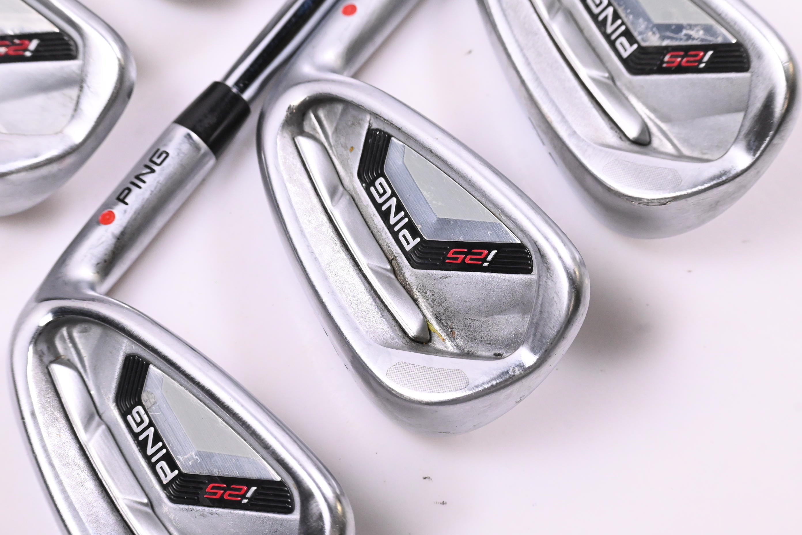 Ping i25 Irons / 6-PW / Red Dot / Regular Flex Ping CFS Shafts