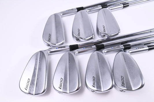 Ping i500 Irons / 4-PW / Blue Dot / Stiff Flex Dynamic Gold 120 S300 Shafts