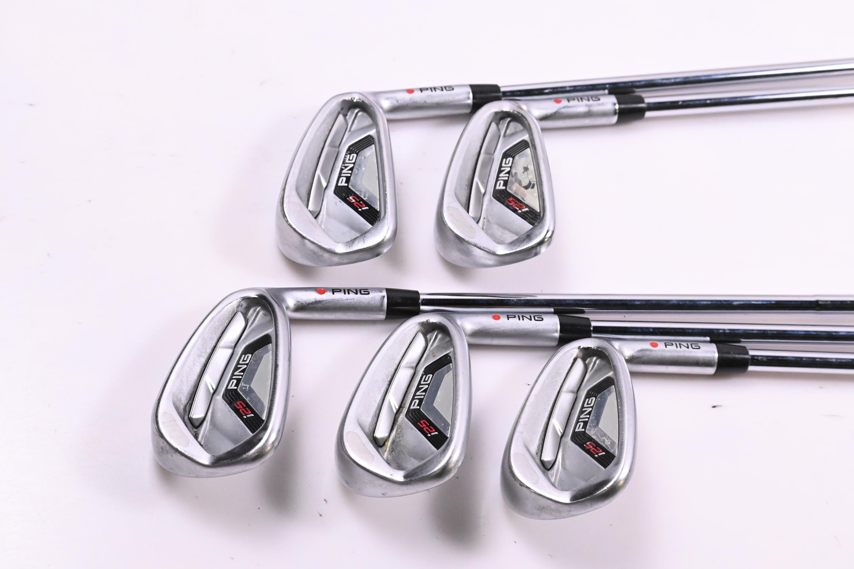Ping i25 Irons / 6-PW / Red Dot / Regular Flex Ping CFS Shafts