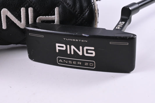 Ping 2023 Anser 2D Putter / Black Dot / 33.5 Inch