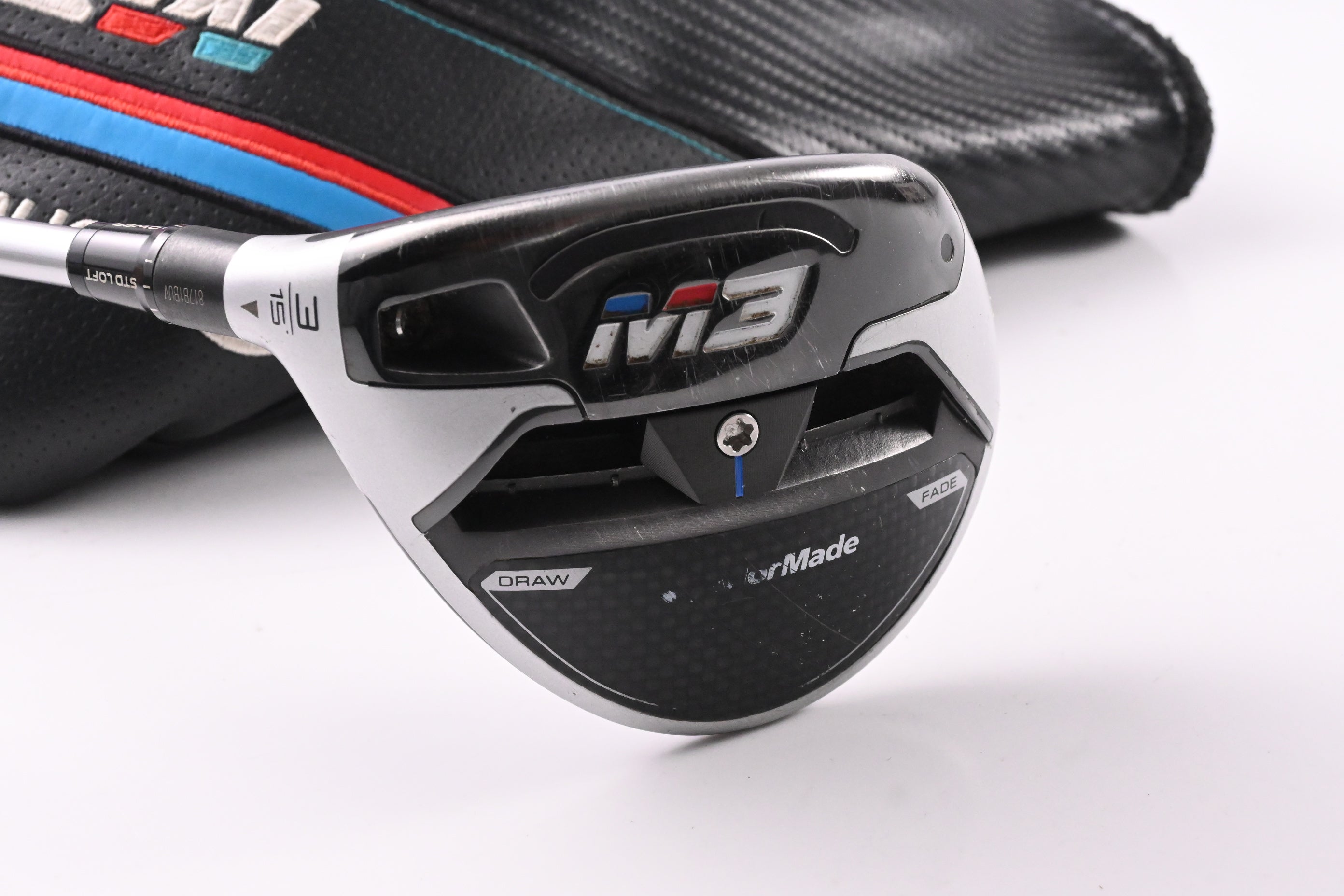 Left Hand Taylormade M3 #3 Wood / 15 Degree / Regular Flex Tensei CK Blue 60