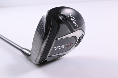 Left Hand Titleist TS2 #3 Wood / 13.5 Degree / Regular Flex HZRDUS Smoke Black