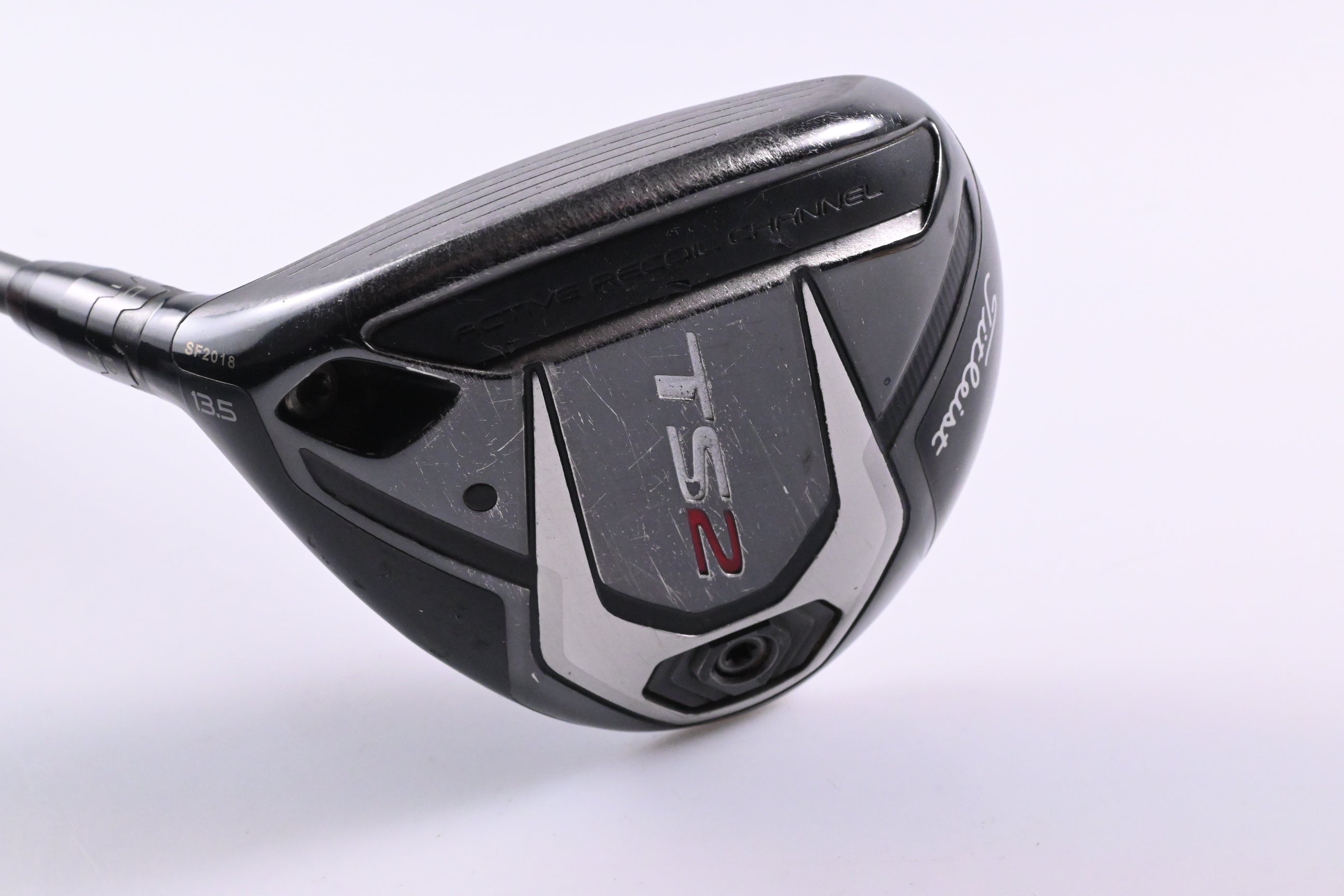 Left Hand Titleist TS2 #3 Wood / 13.5 Degree / Regular Flex HZRDUS Smoke Black