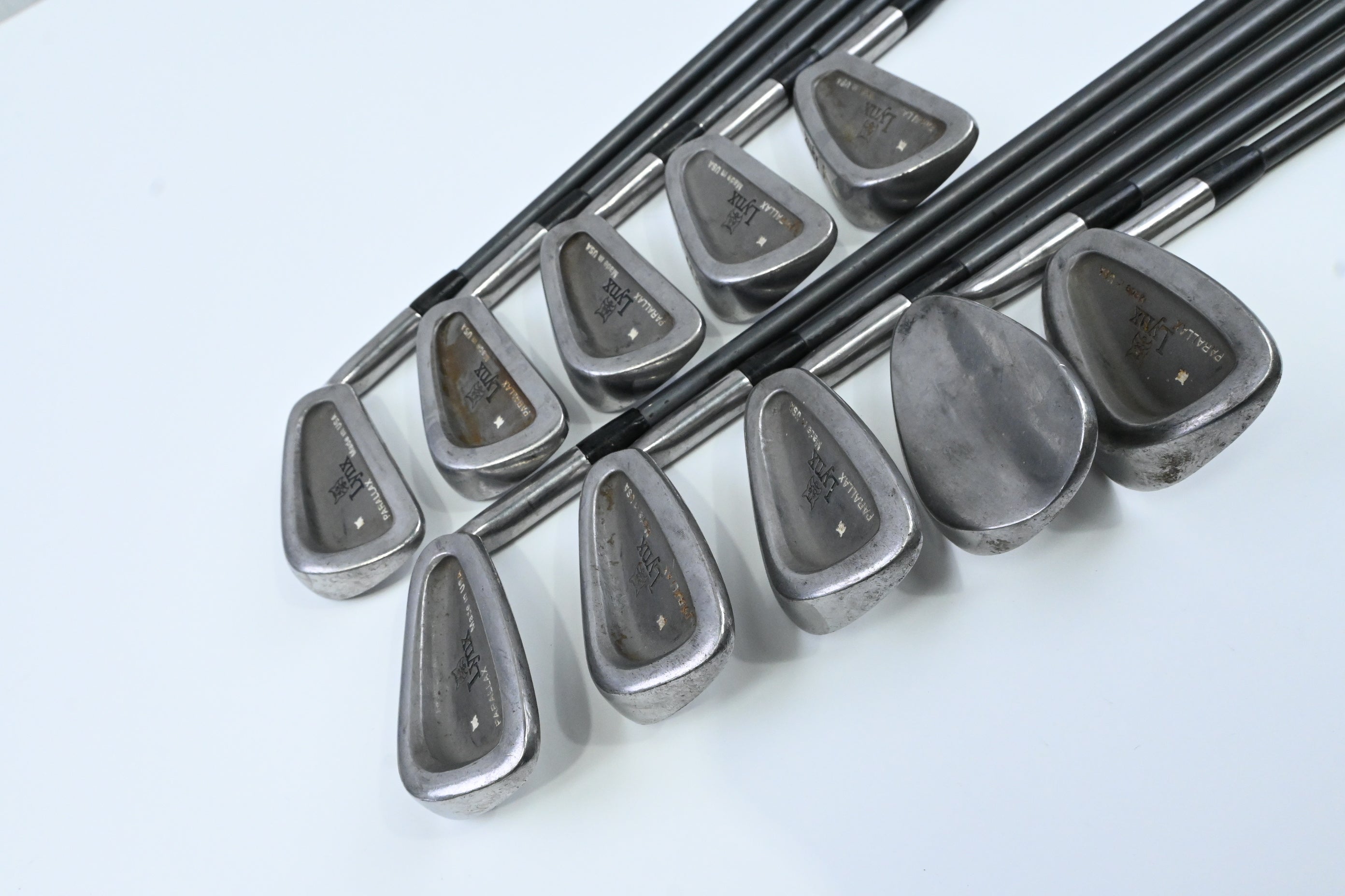 Lynx Parallax Irons / 3-PW+SW+LW / Stiff Flex Lynx PT Shafts